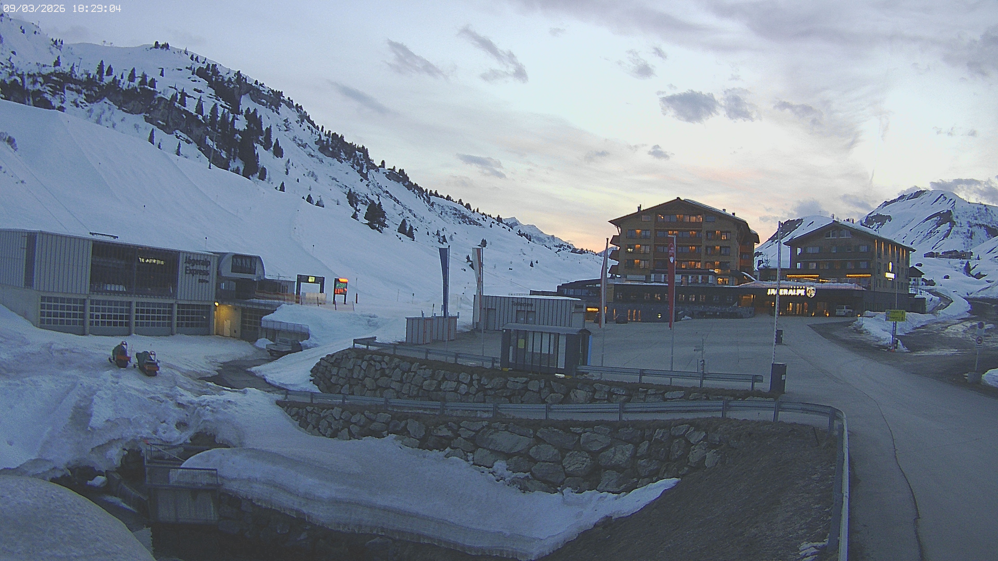 Archiv Foto Webcam Jägeralpe: Blick aufs Hotel