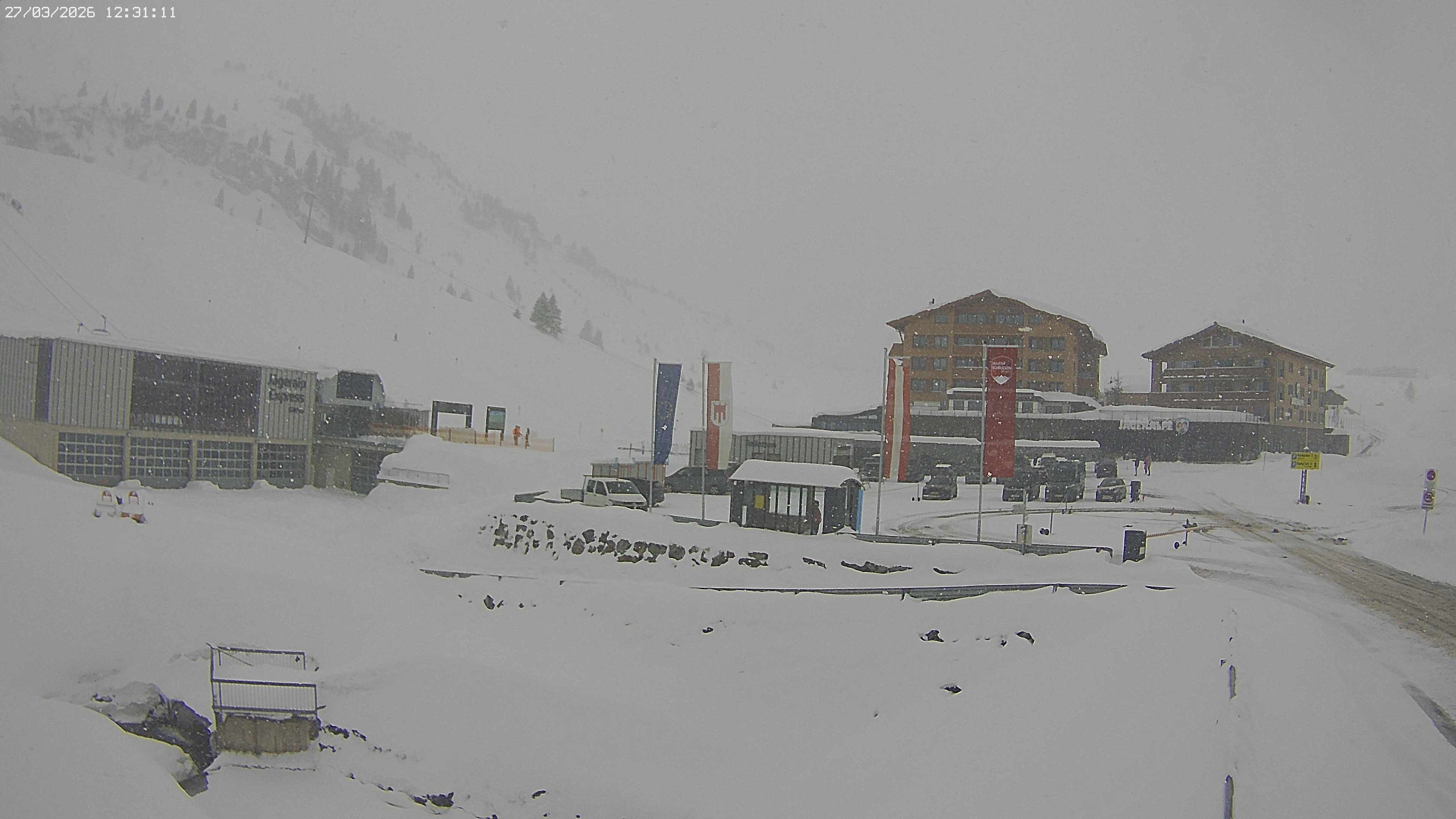 Archiv Foto Webcam Jägeralpe: Blick aufs Hotel