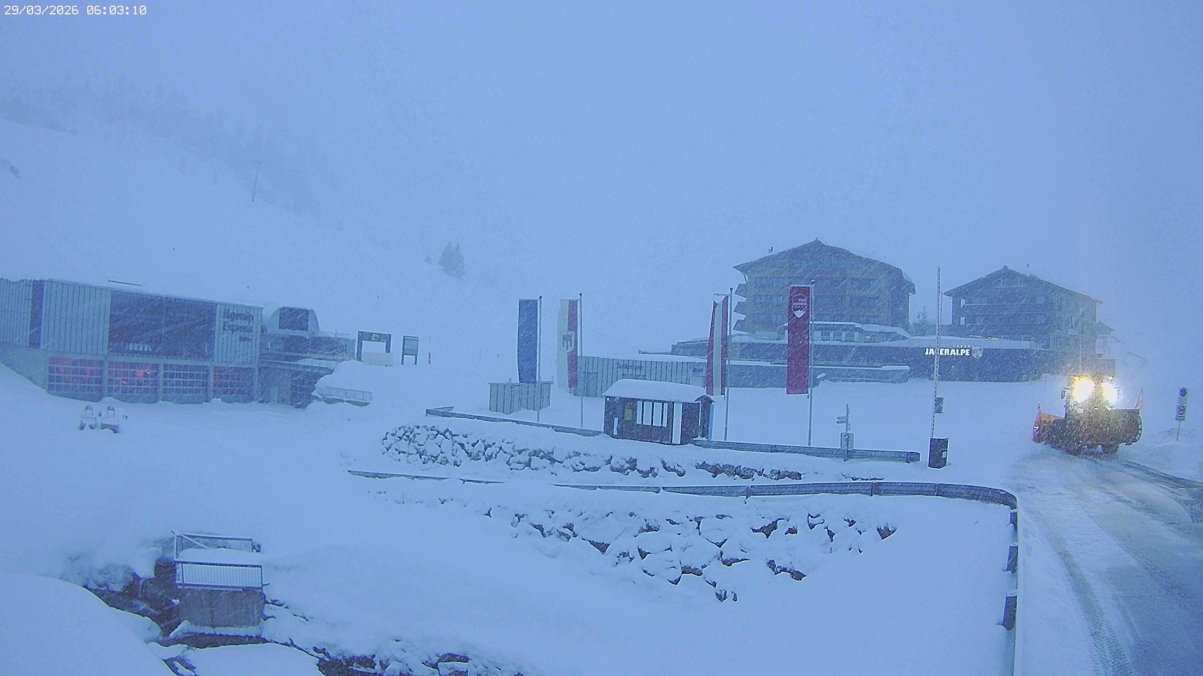 Archiv Foto Webcam Jägeralpe: Blick aufs Hotel