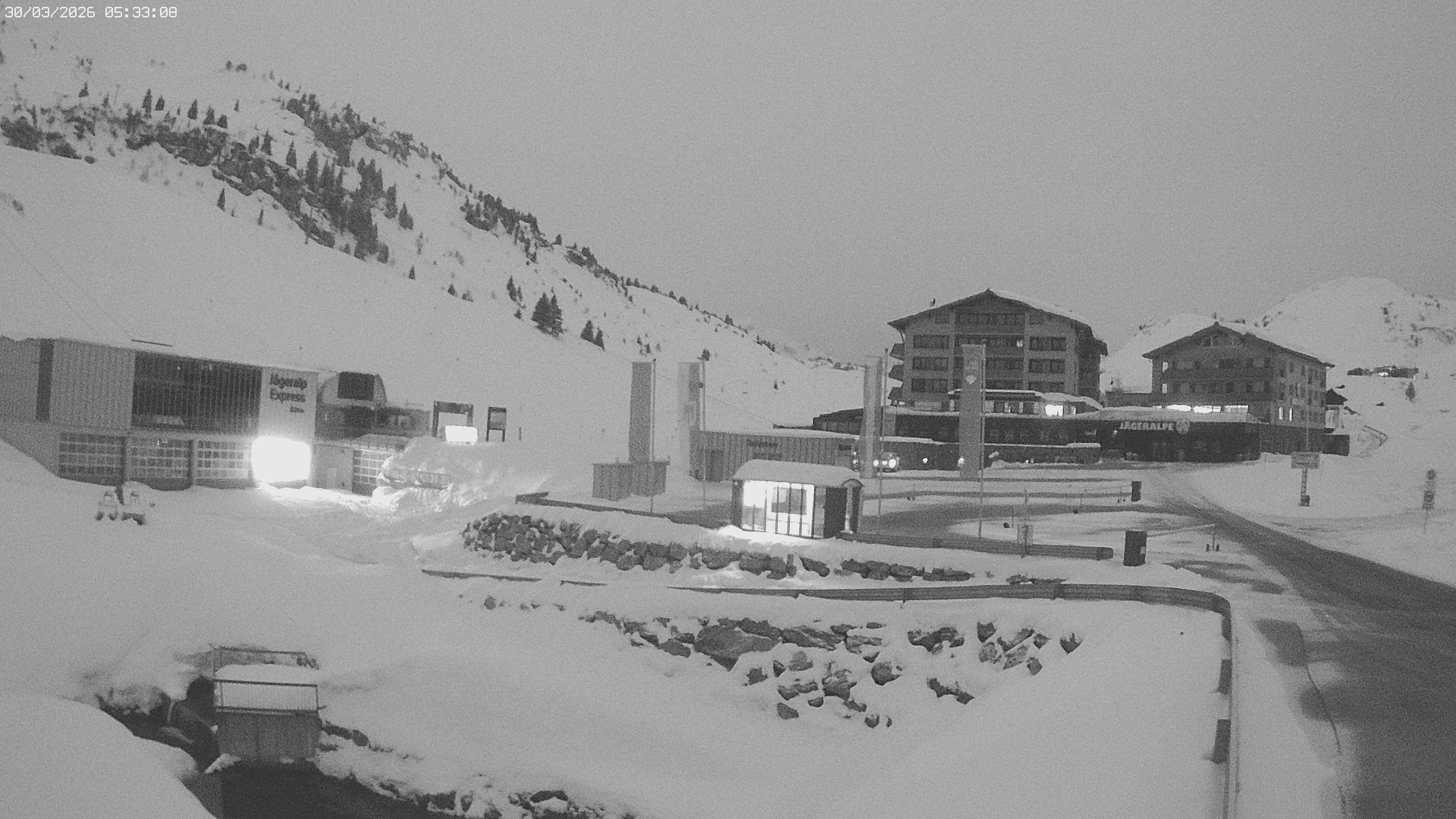 Archived image Webcam Jägeralpe: View Hotel