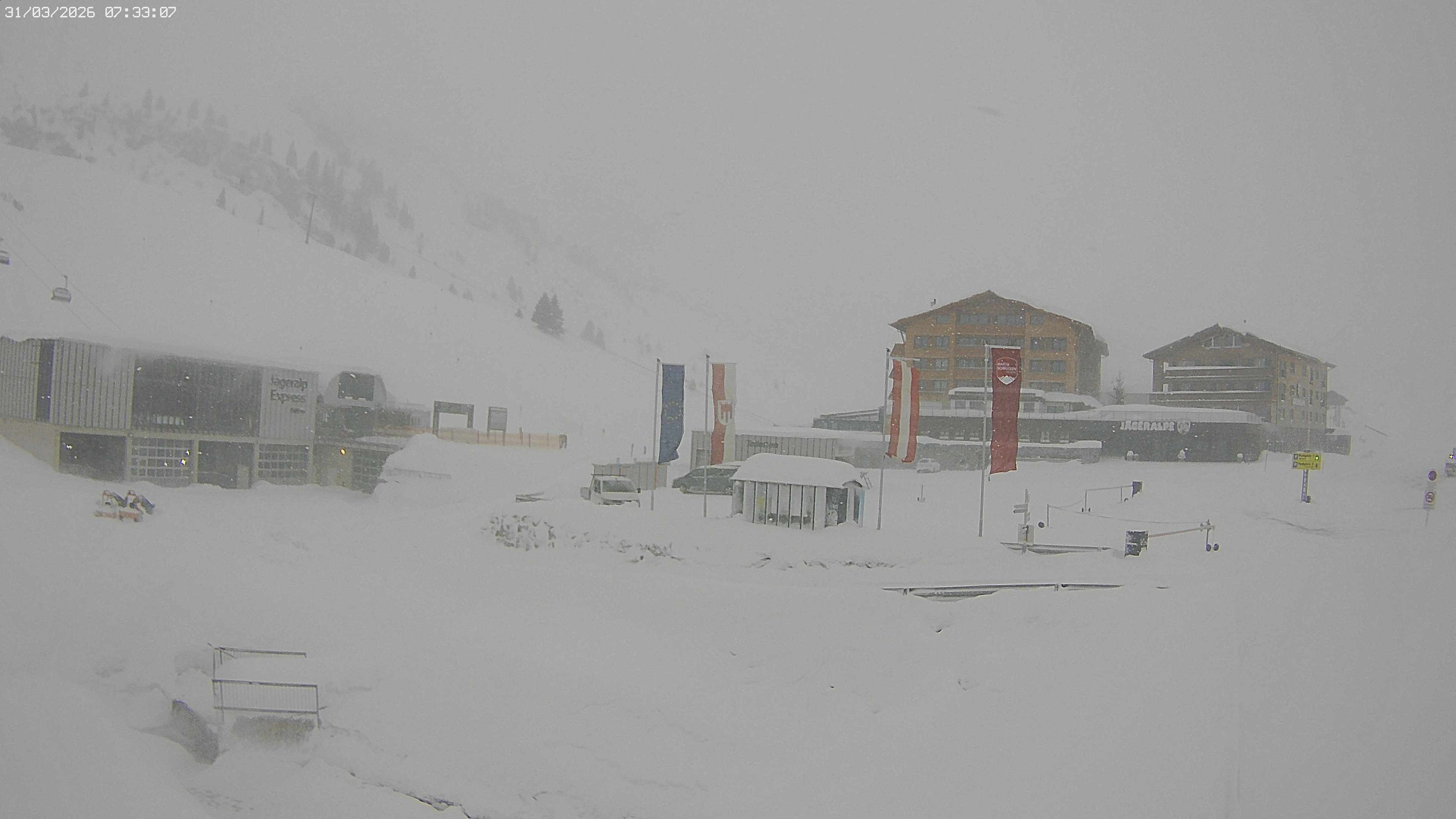Archived image Webcam Jägeralpe: View Hotel