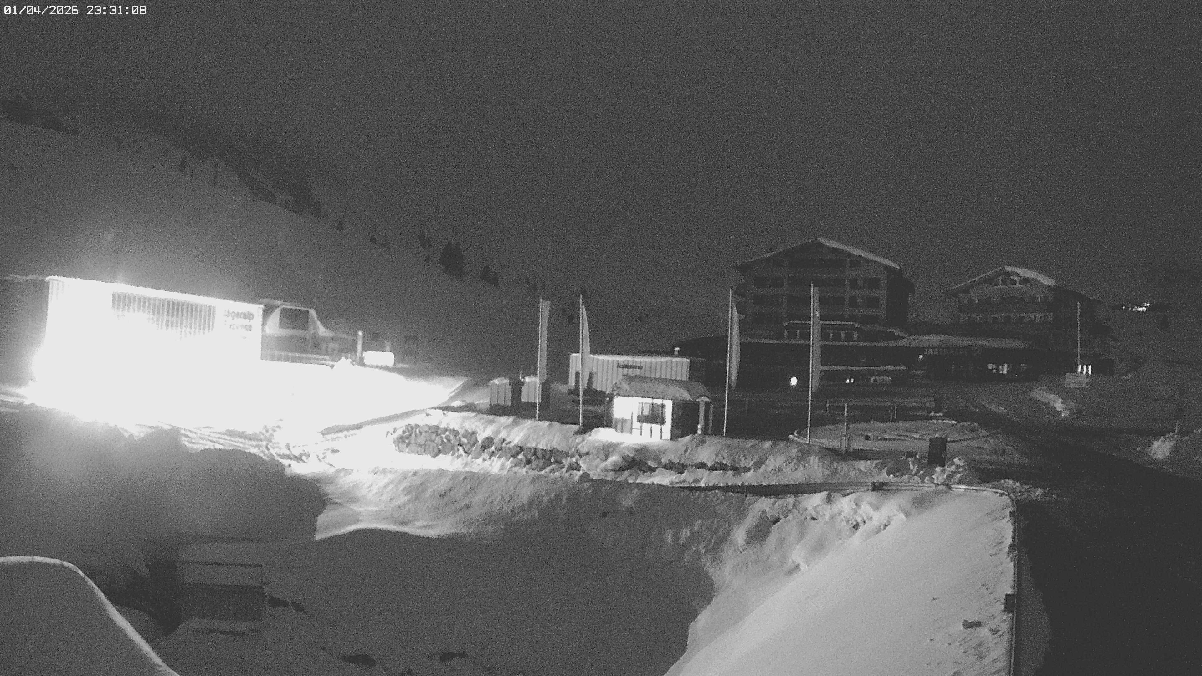 Archiv Foto Webcam Jägeralpe: Blick aufs Hotel
