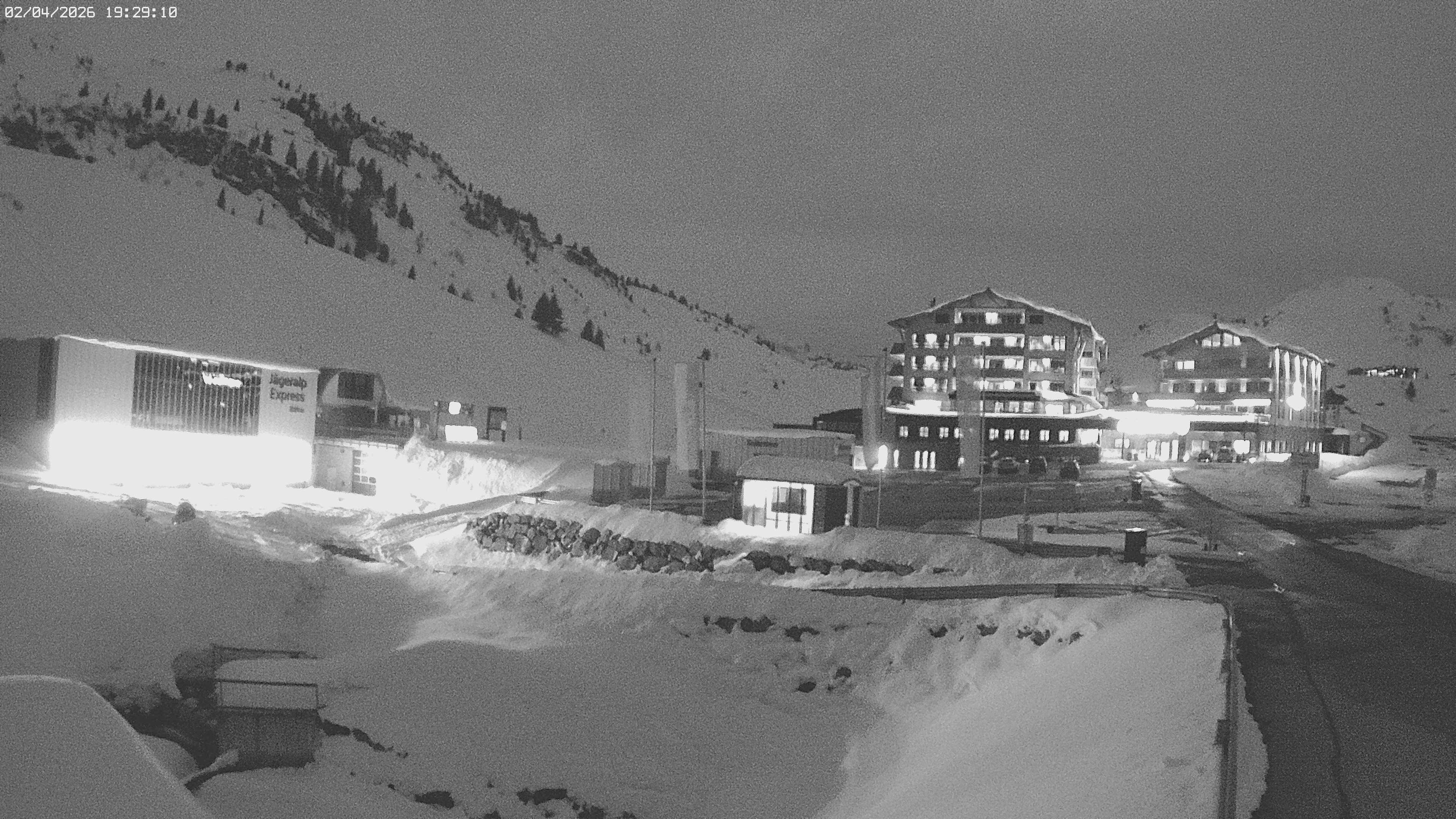 Archived image Webcam Jägeralpe: View Hotel