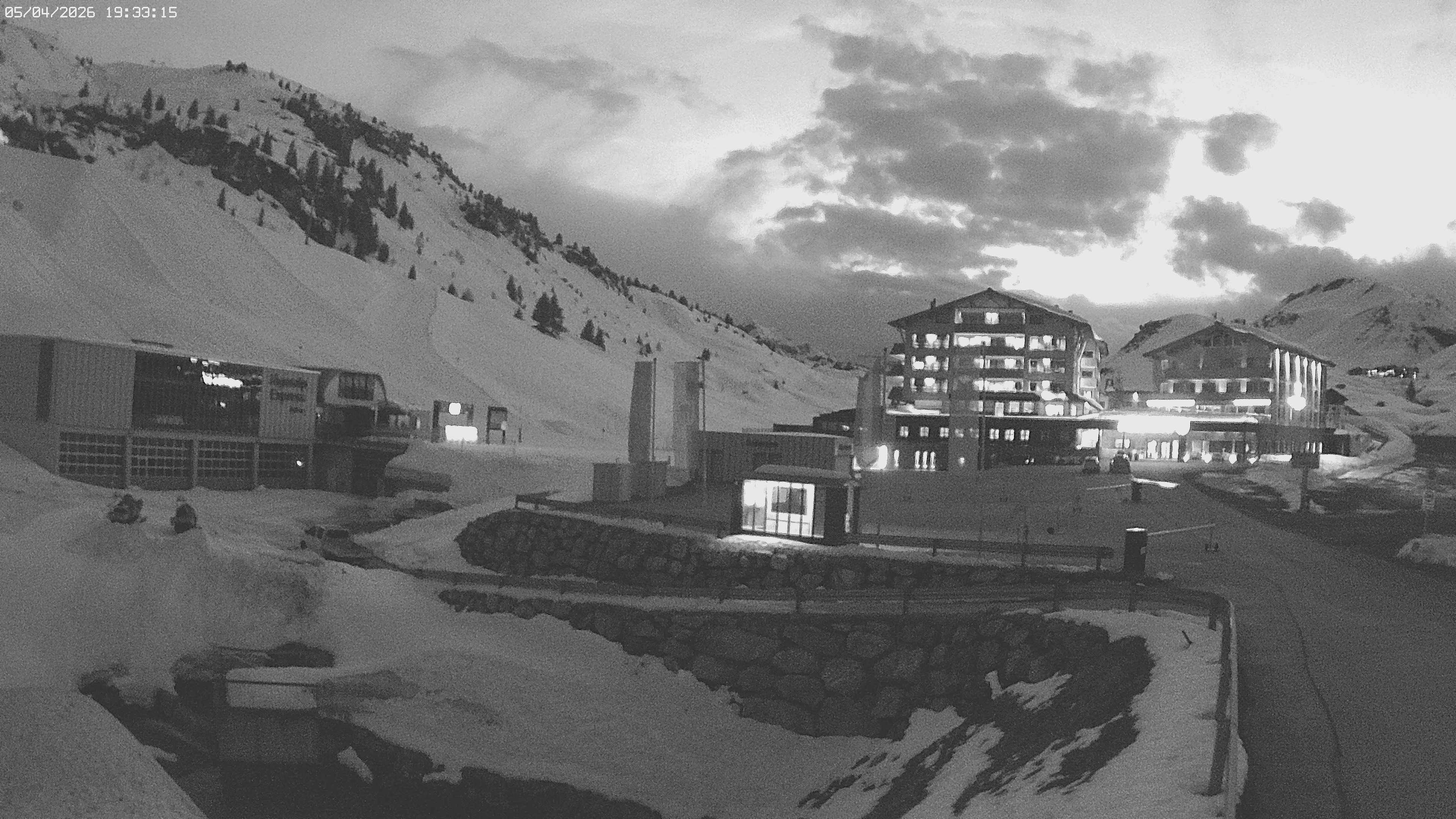 Archived image Webcam Jägeralpe: View Hotel