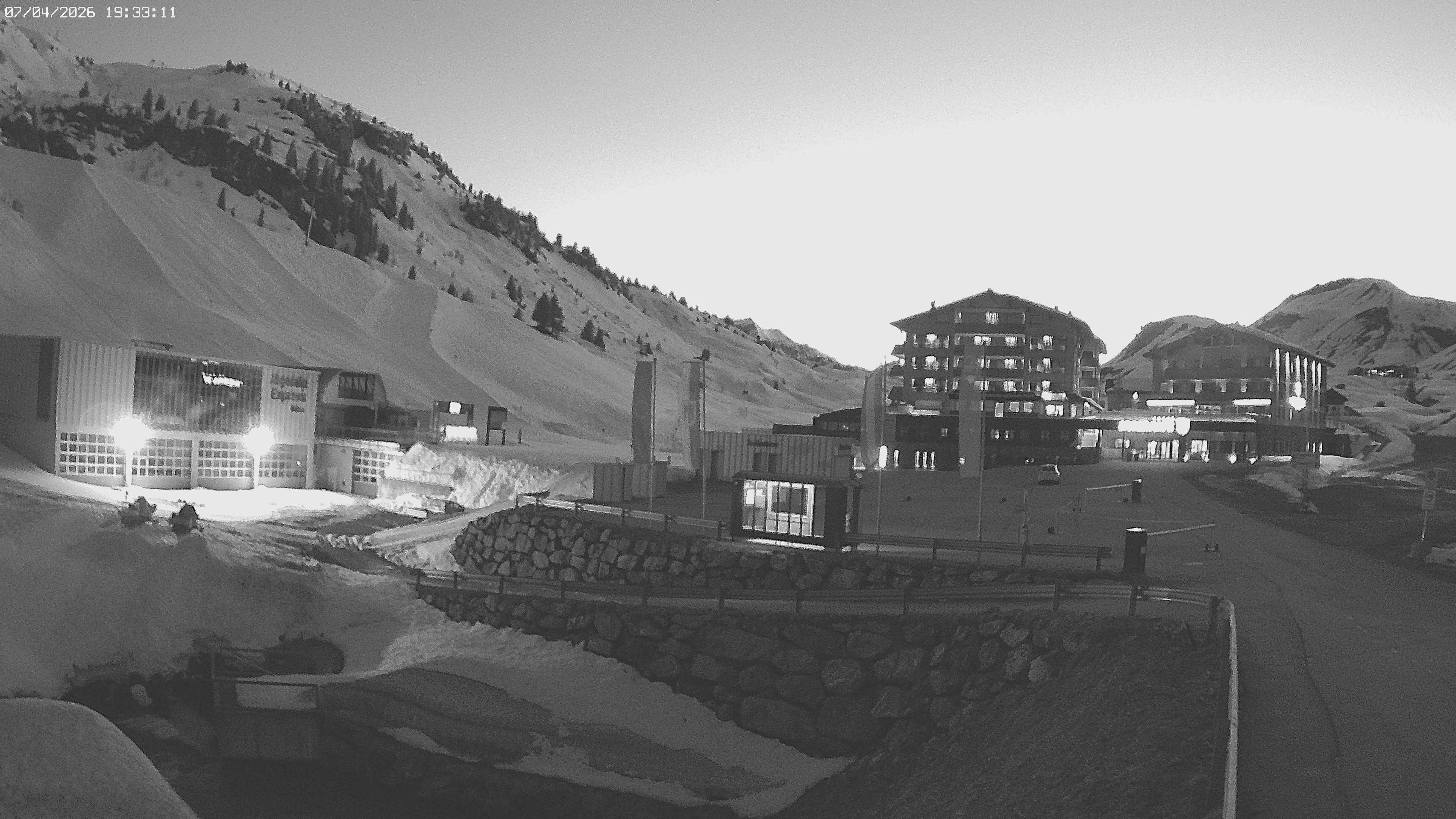 Archiv Foto Webcam Jägeralpe: Blick aufs Hotel