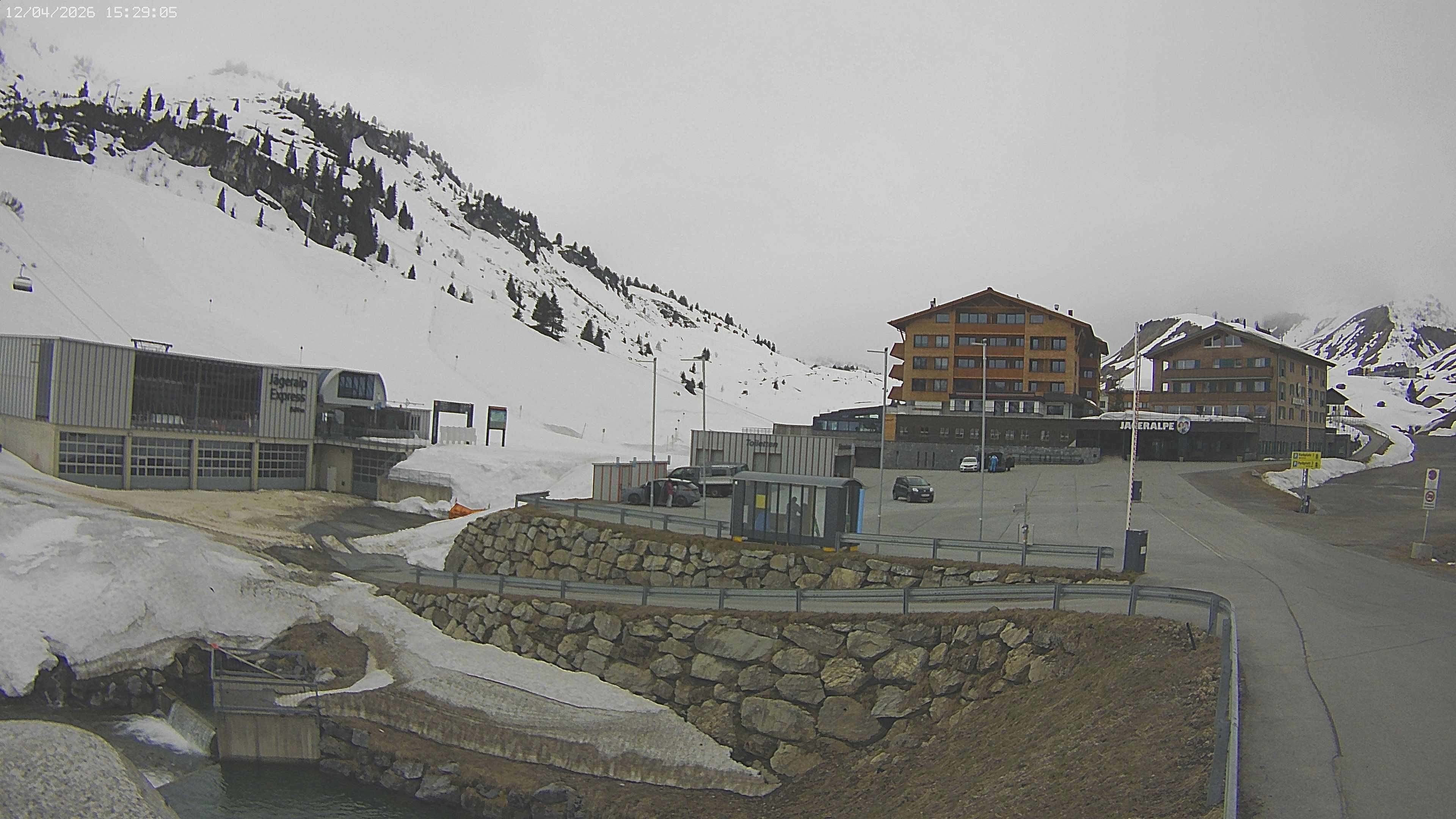 Archiv Foto Webcam Jägeralpe: Blick aufs Hotel