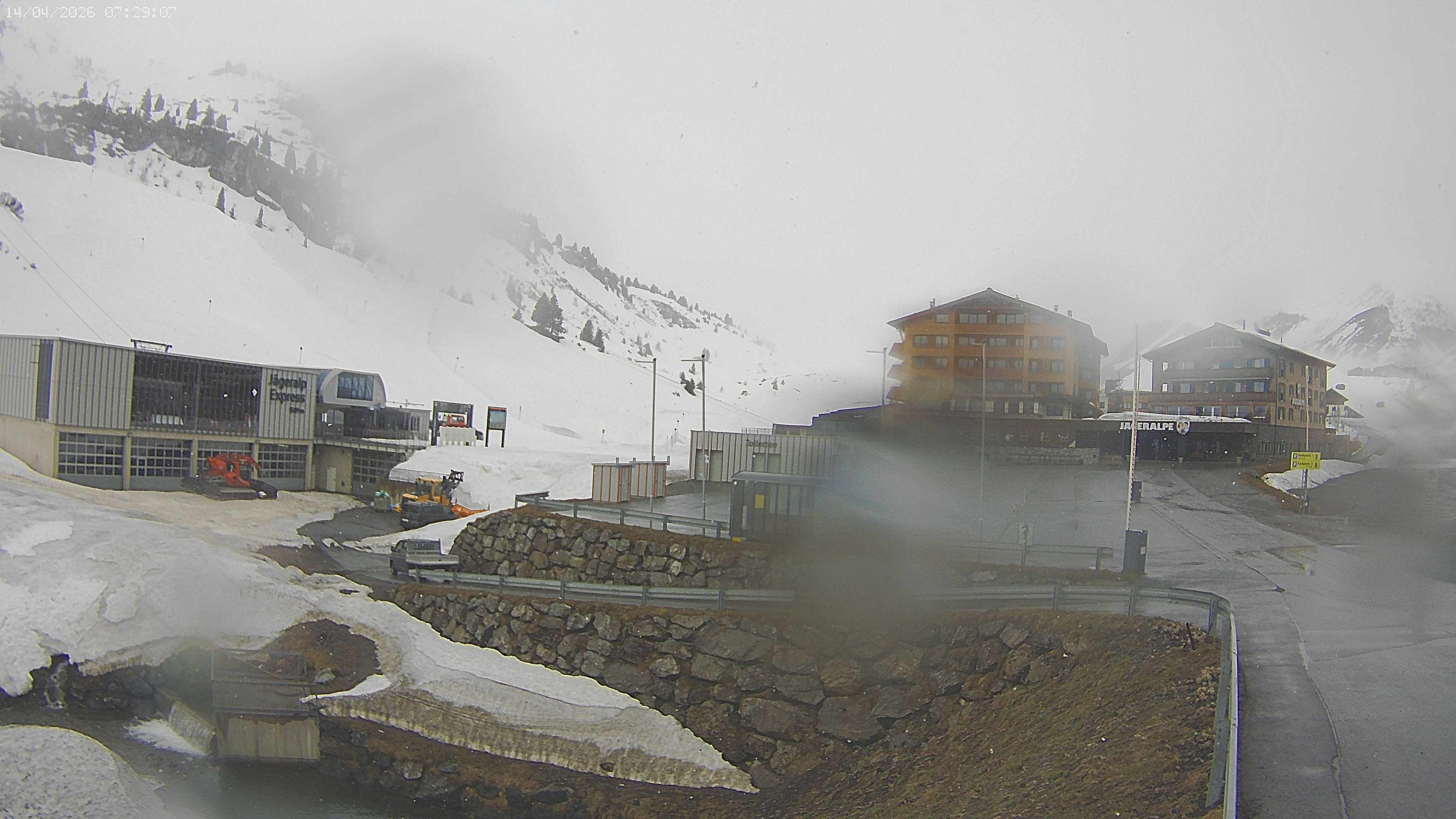 Archiv Foto Webcam Jägeralpe: Blick aufs Hotel