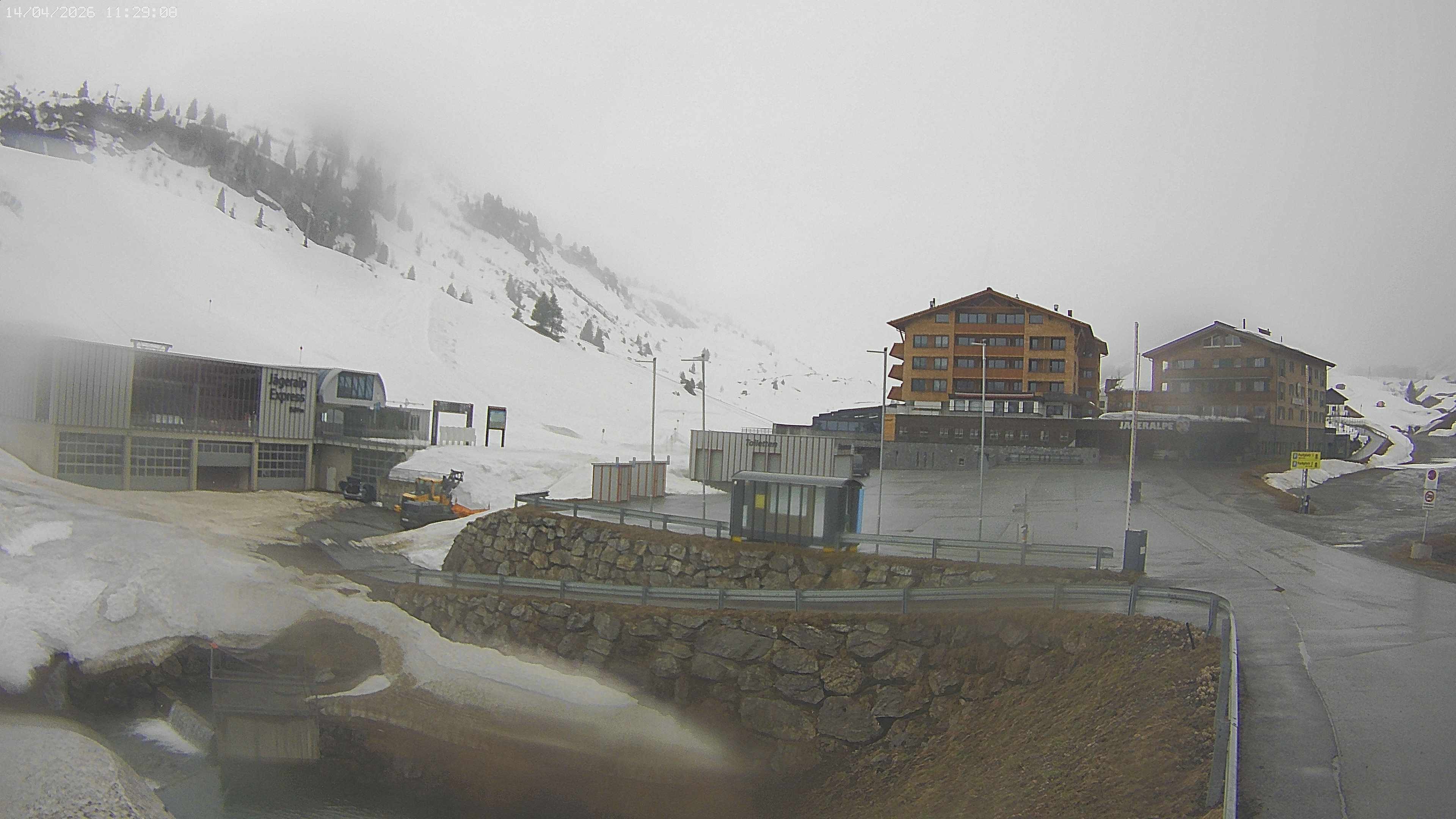 Archiv Foto Webcam Jägeralpe: Blick aufs Hotel