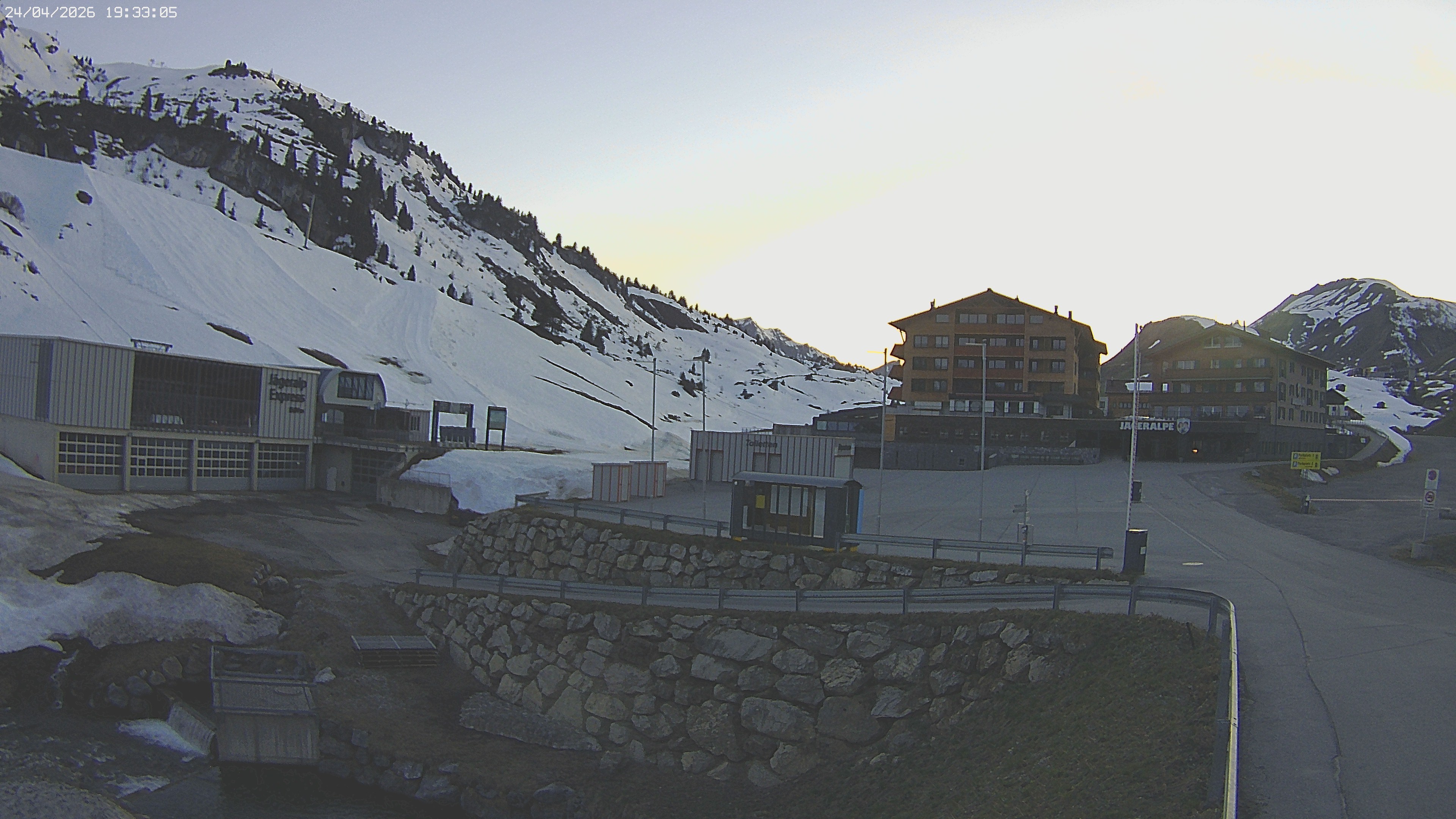 Archived image Webcam Jägeralpe: View Hotel