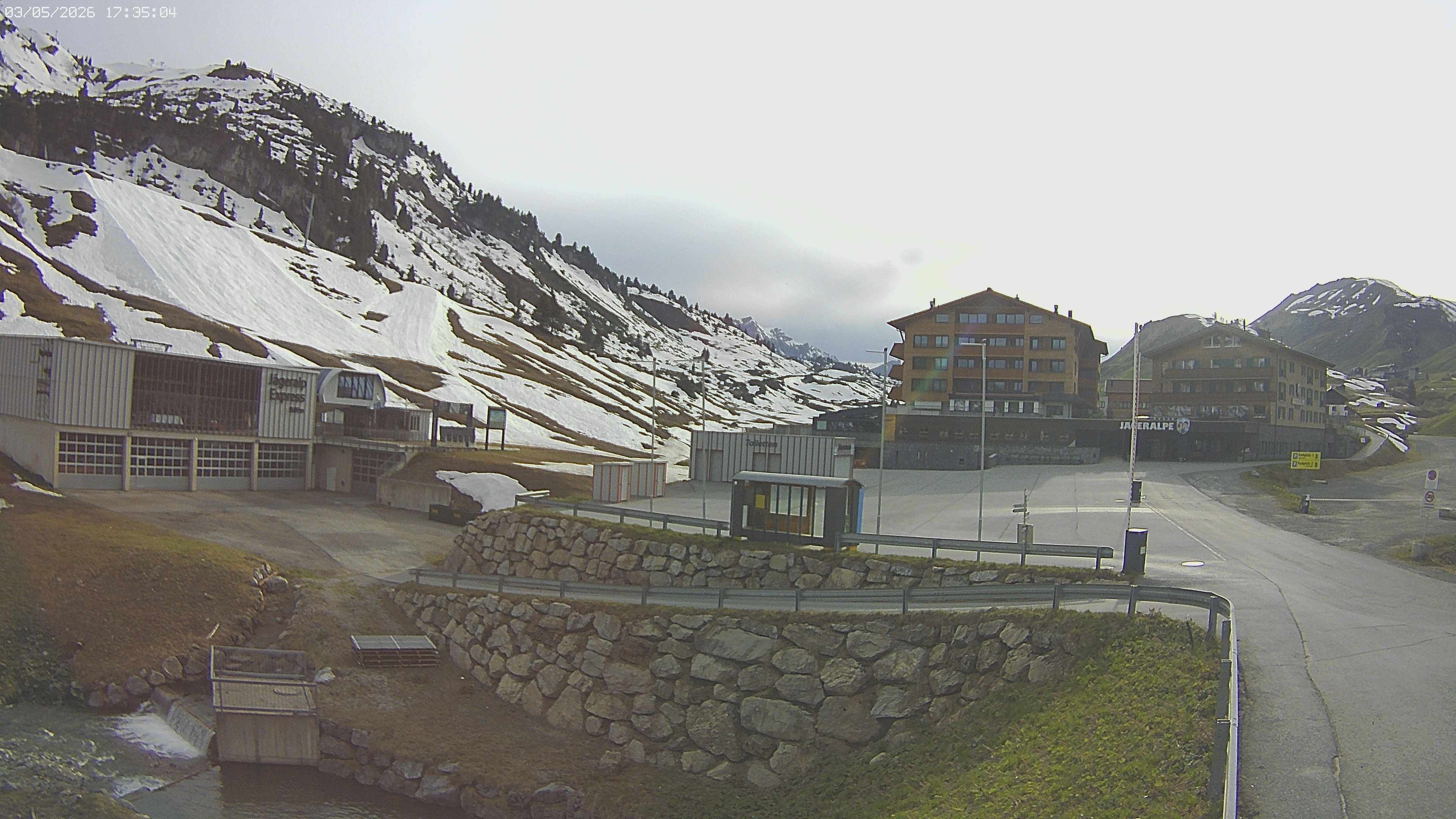Archiv Foto Webcam Jägeralpe: Blick aufs Hotel