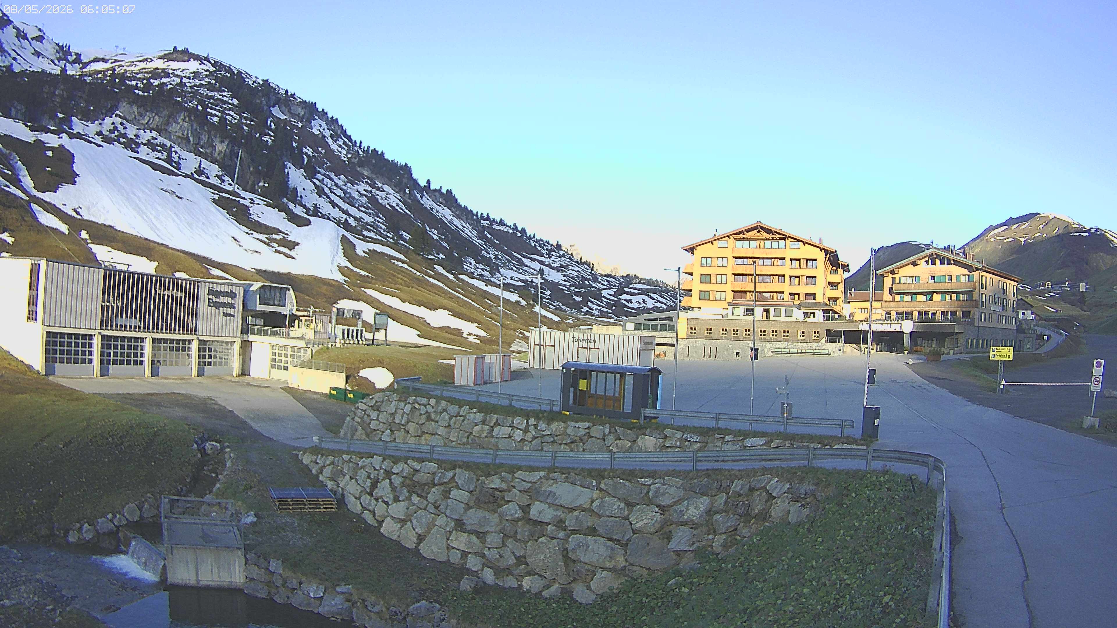 Archived image Webcam Jägeralpe: View Hotel