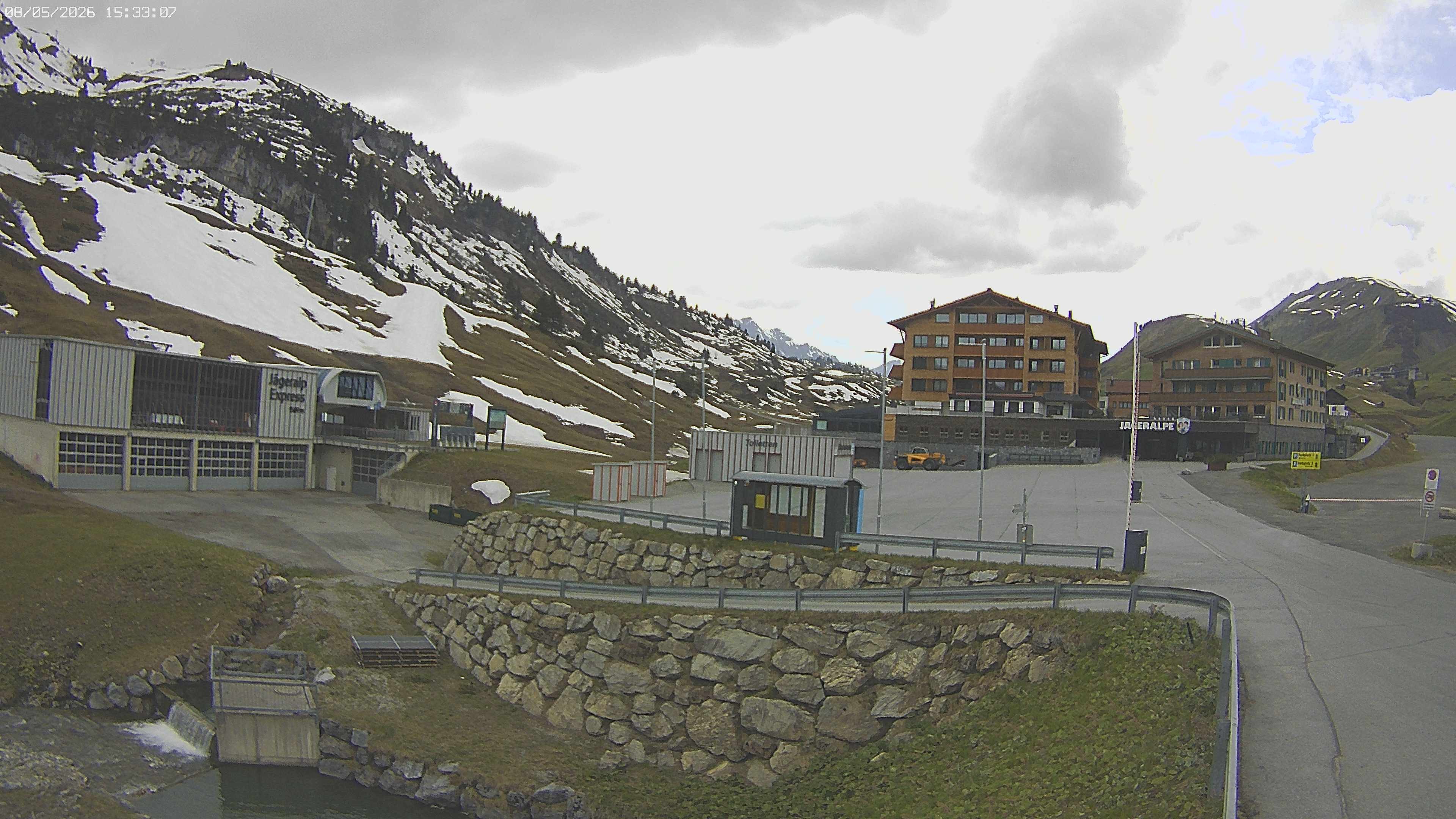 Archived image Webcam Jägeralpe: View Hotel