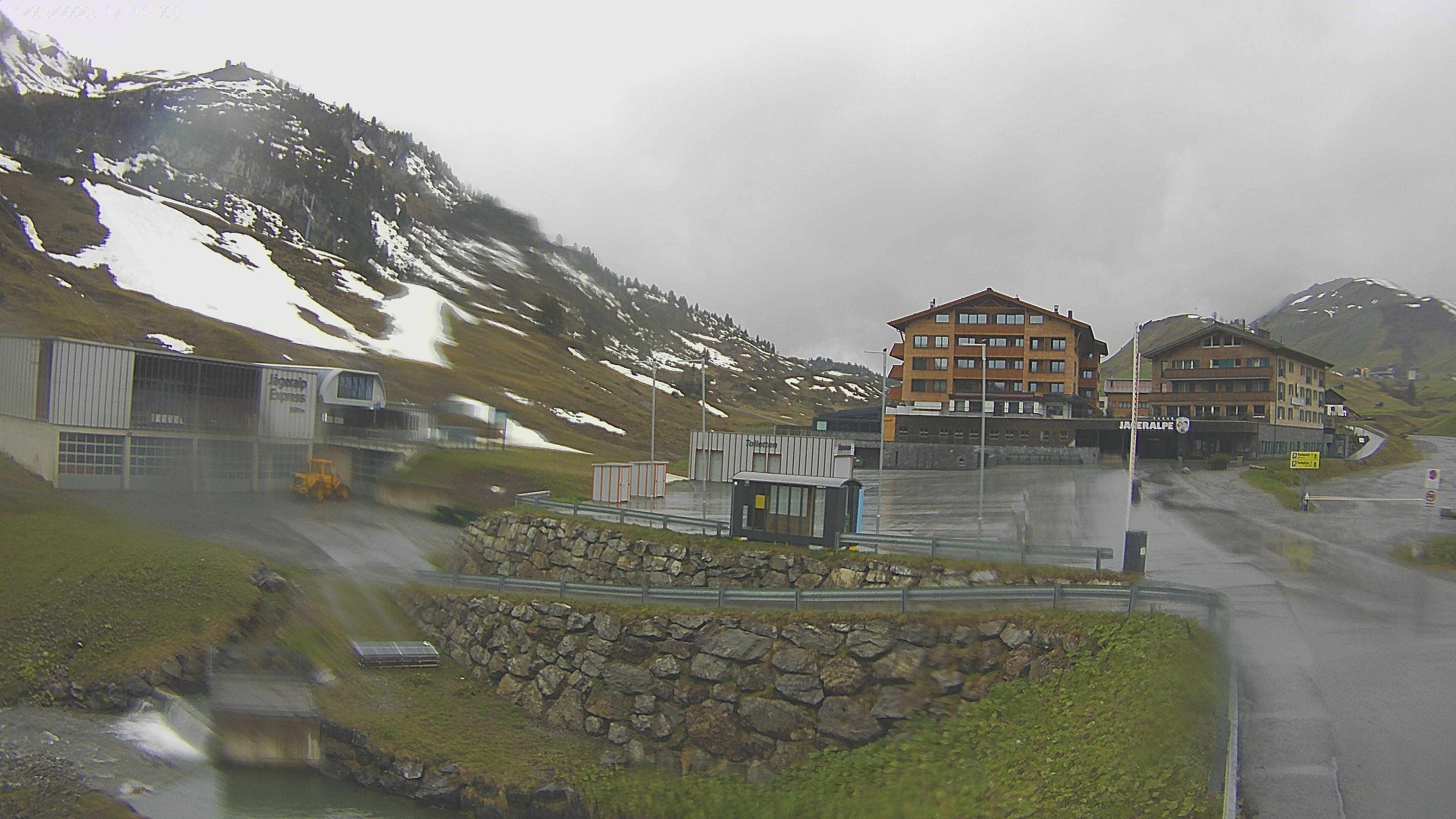 Archived image Webcam Jägeralpe: View Hotel