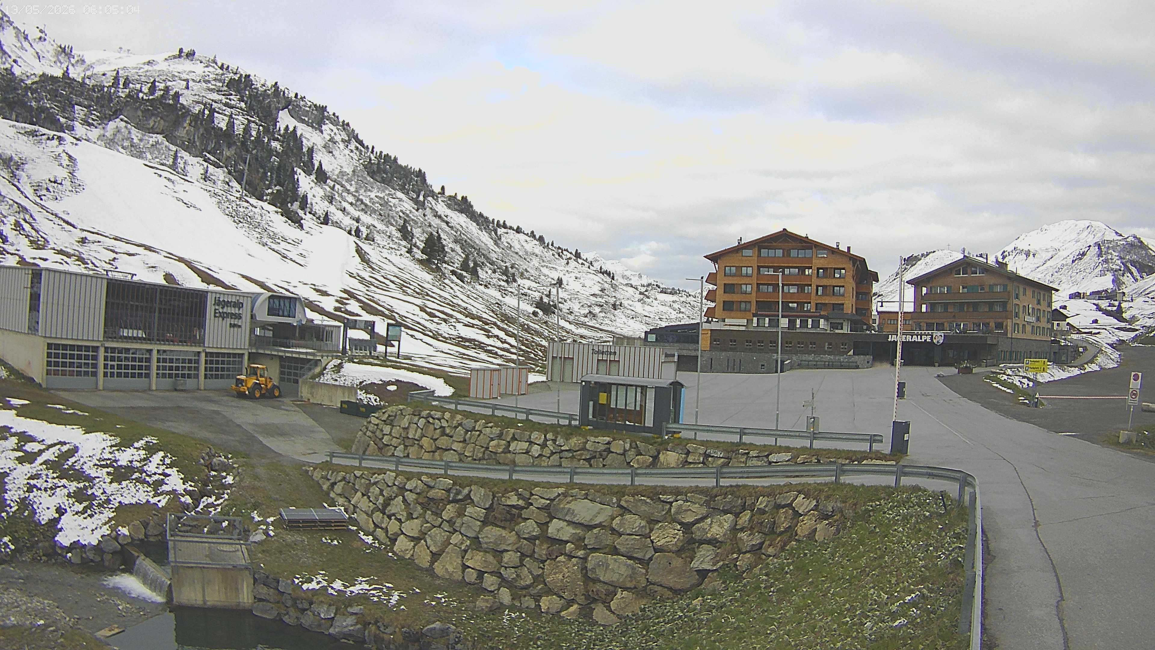 Archiv Foto Webcam Jägeralpe: Blick aufs Hotel