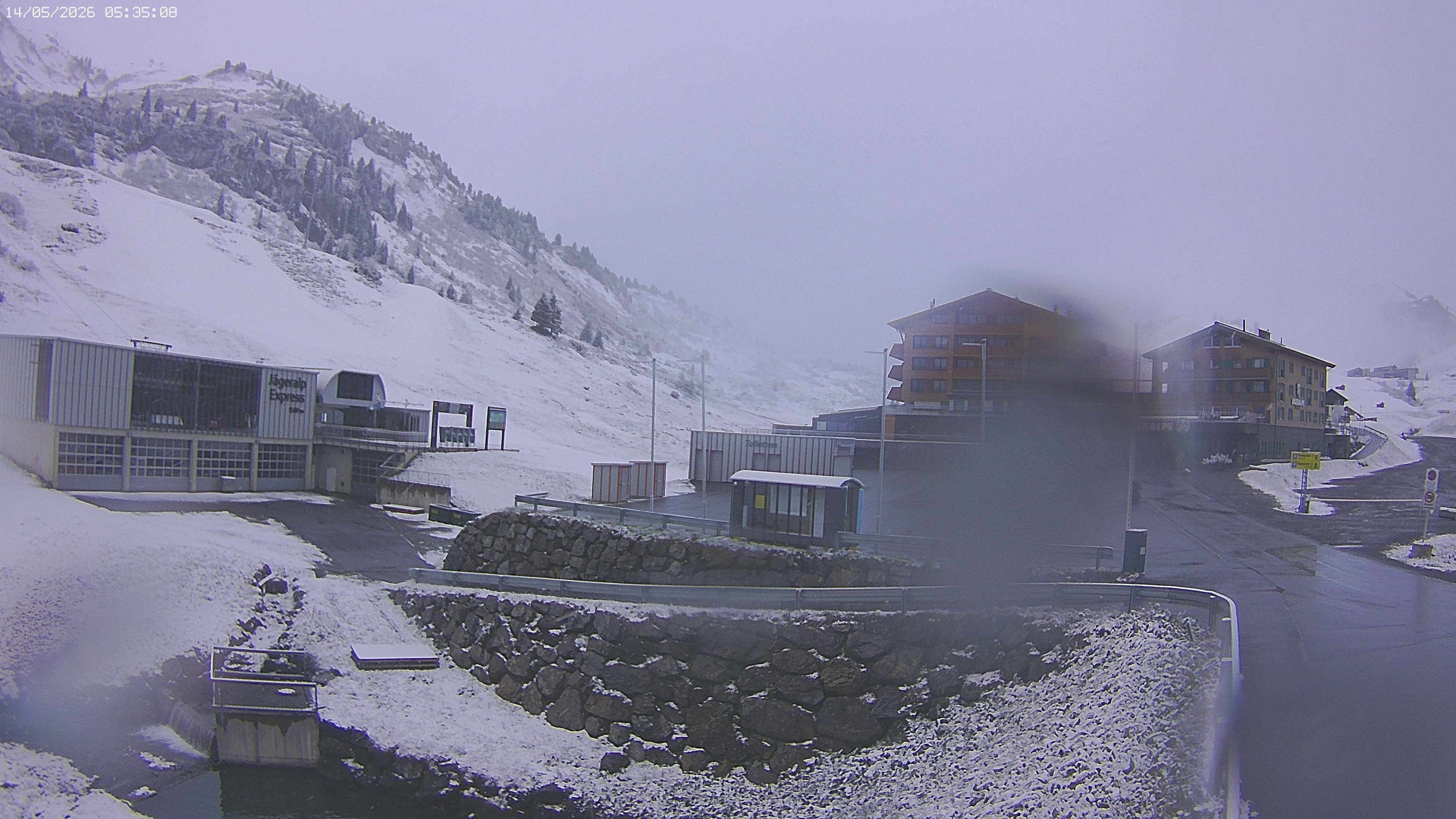 Archiv Foto Webcam Jägeralpe: Blick aufs Hotel