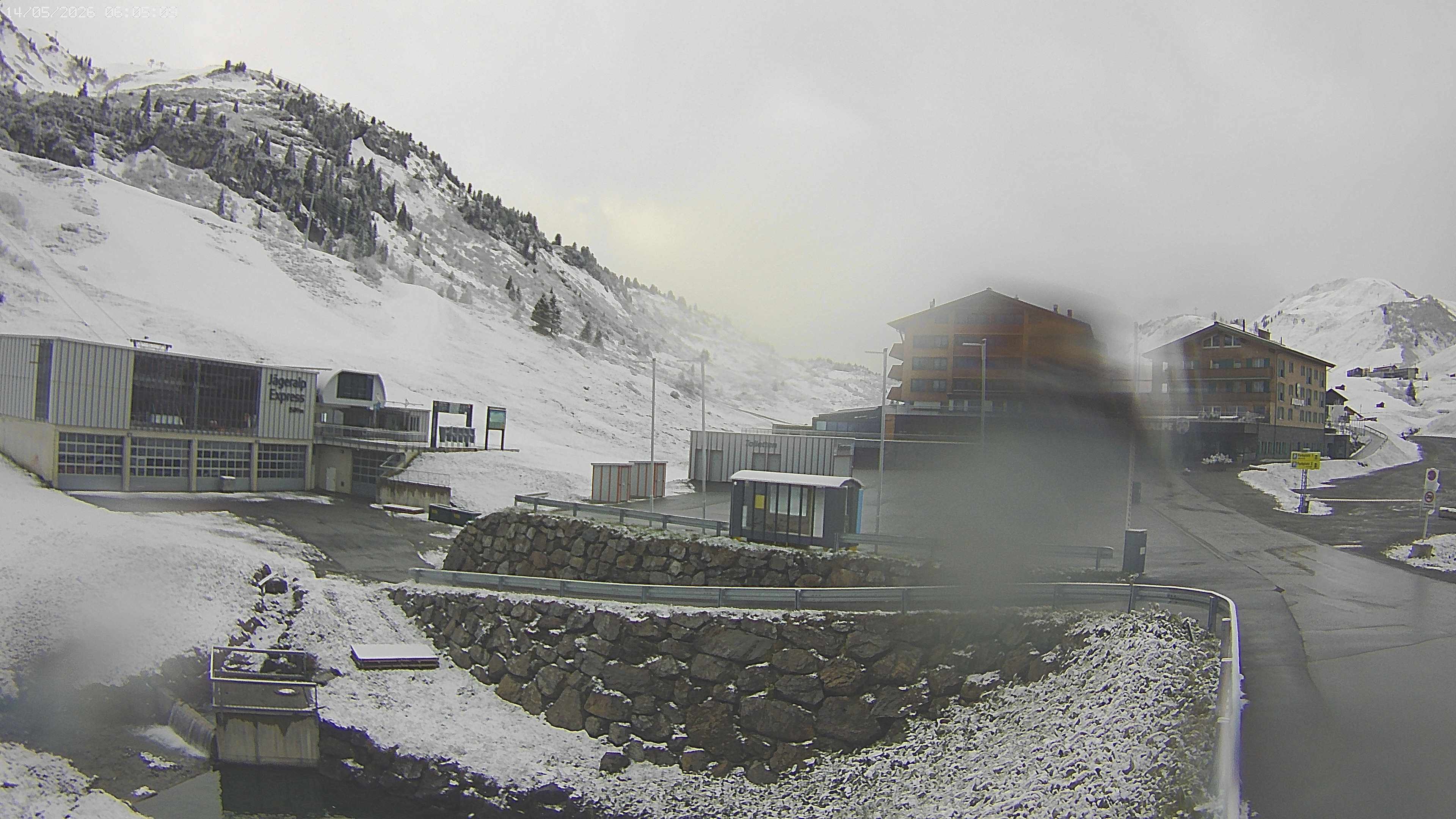 Archiv Foto Webcam Jägeralpe: Blick aufs Hotel