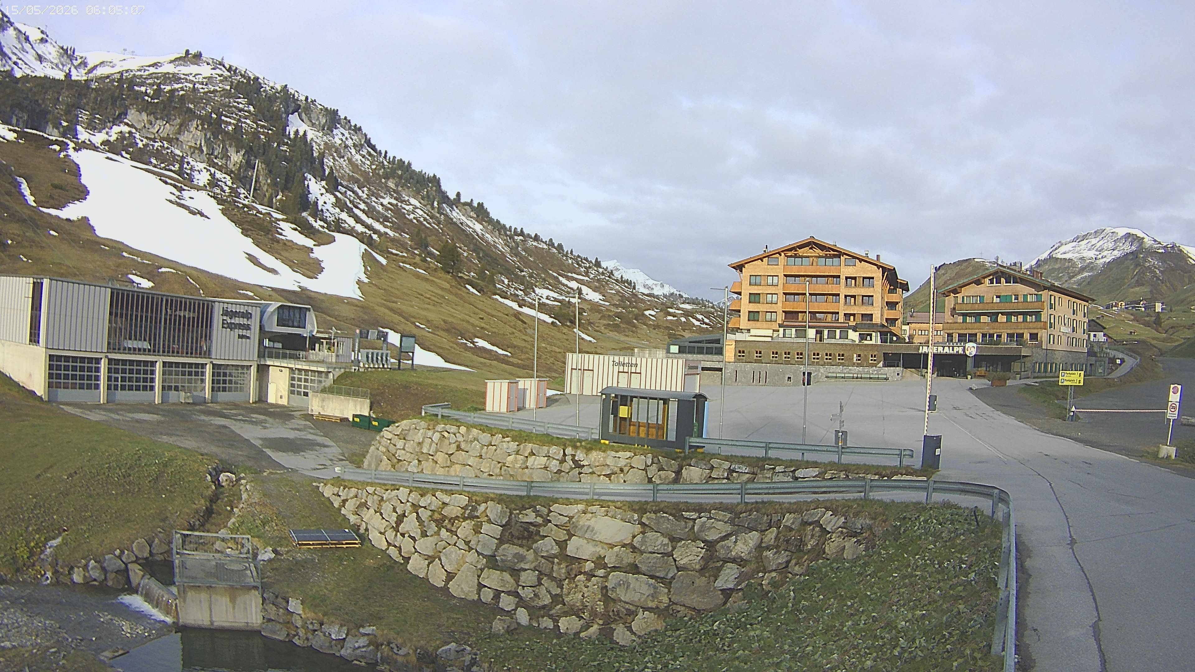 Archiv Foto Webcam Jägeralpe: Blick aufs Hotel