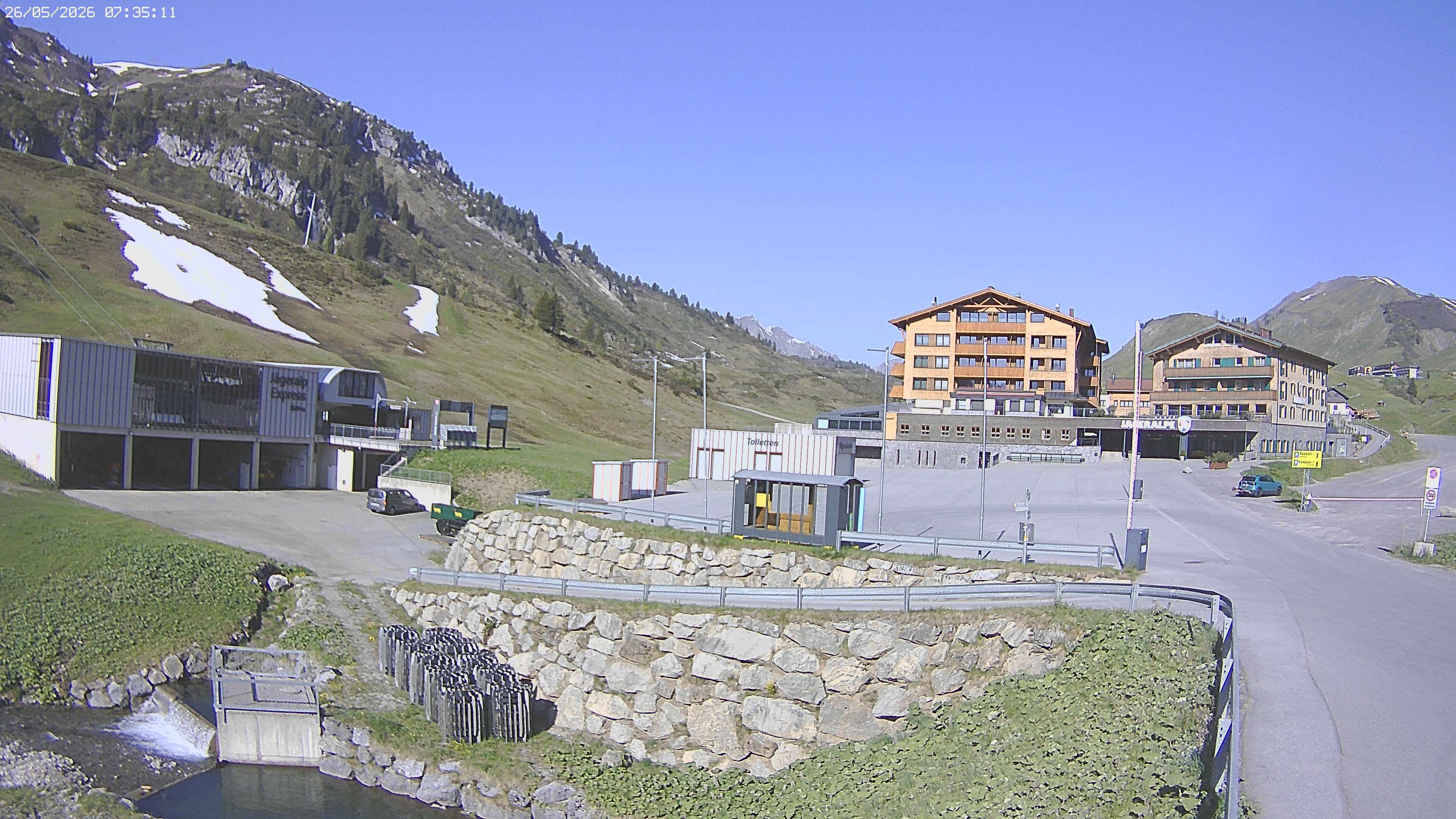 Archiv Foto Webcam Jägeralpe: Blick aufs Hotel