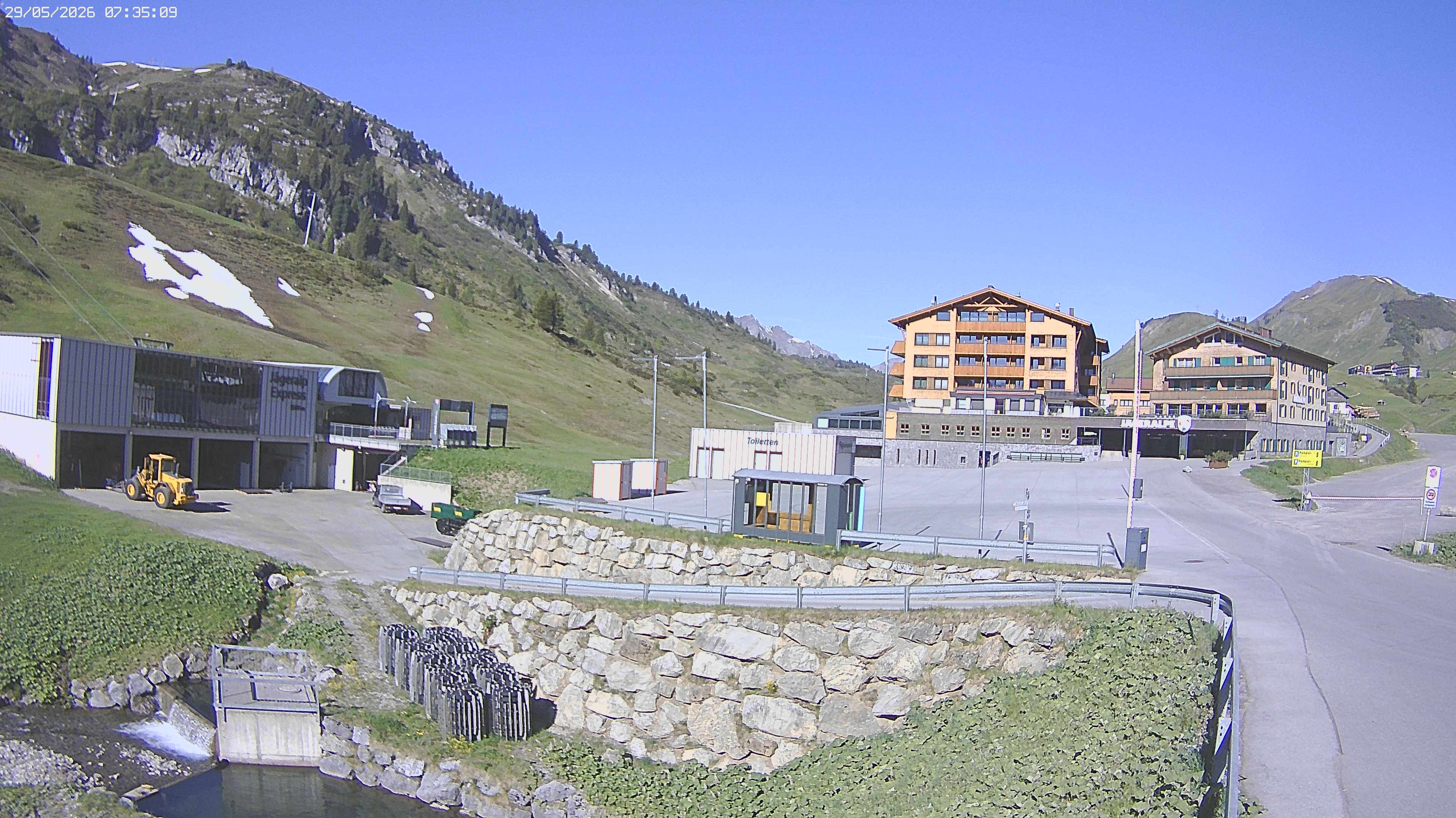 Archiv Foto Webcam Jägeralpe: Blick aufs Hotel