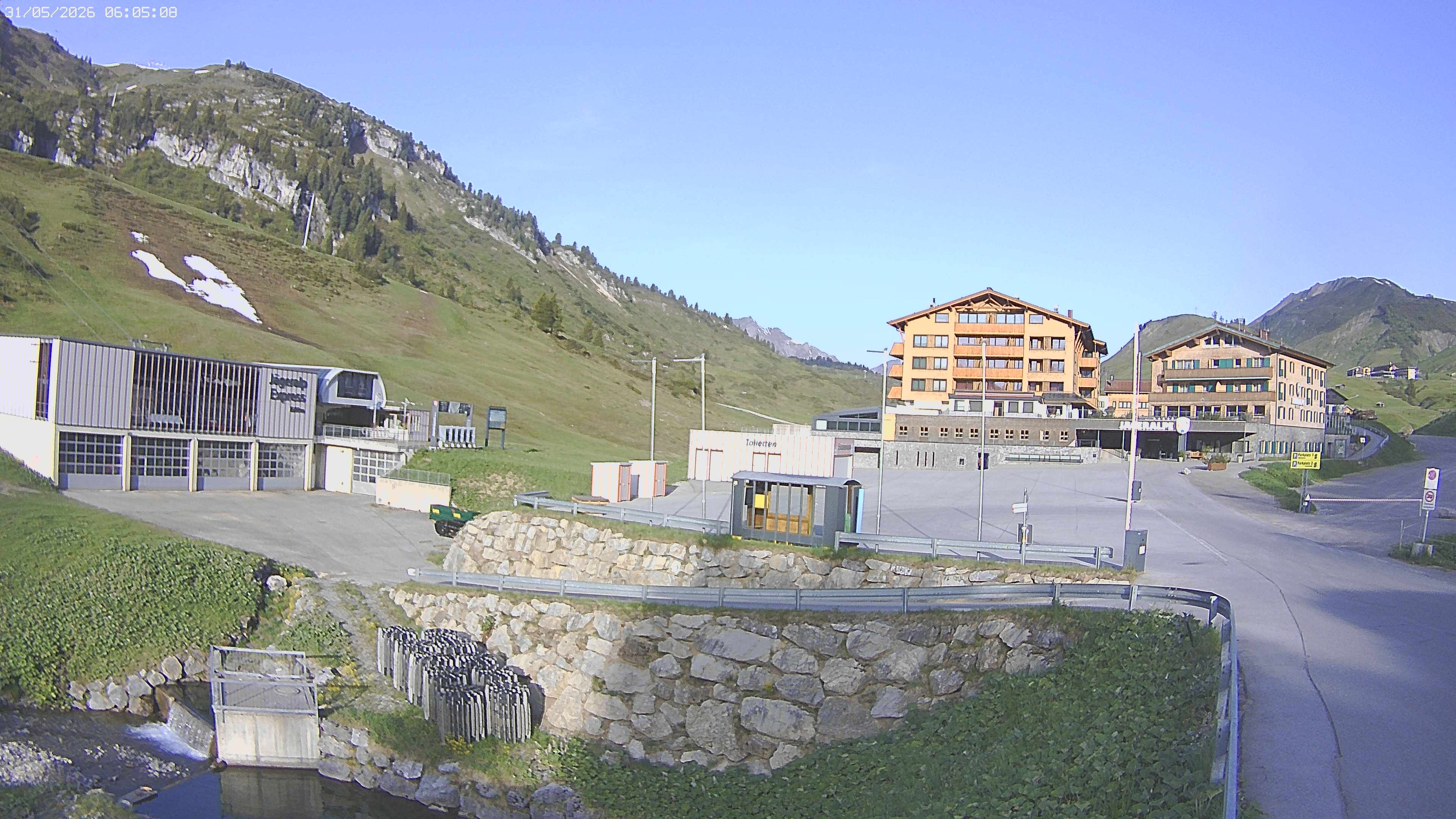 Archived image Webcam Jägeralpe: View Hotel