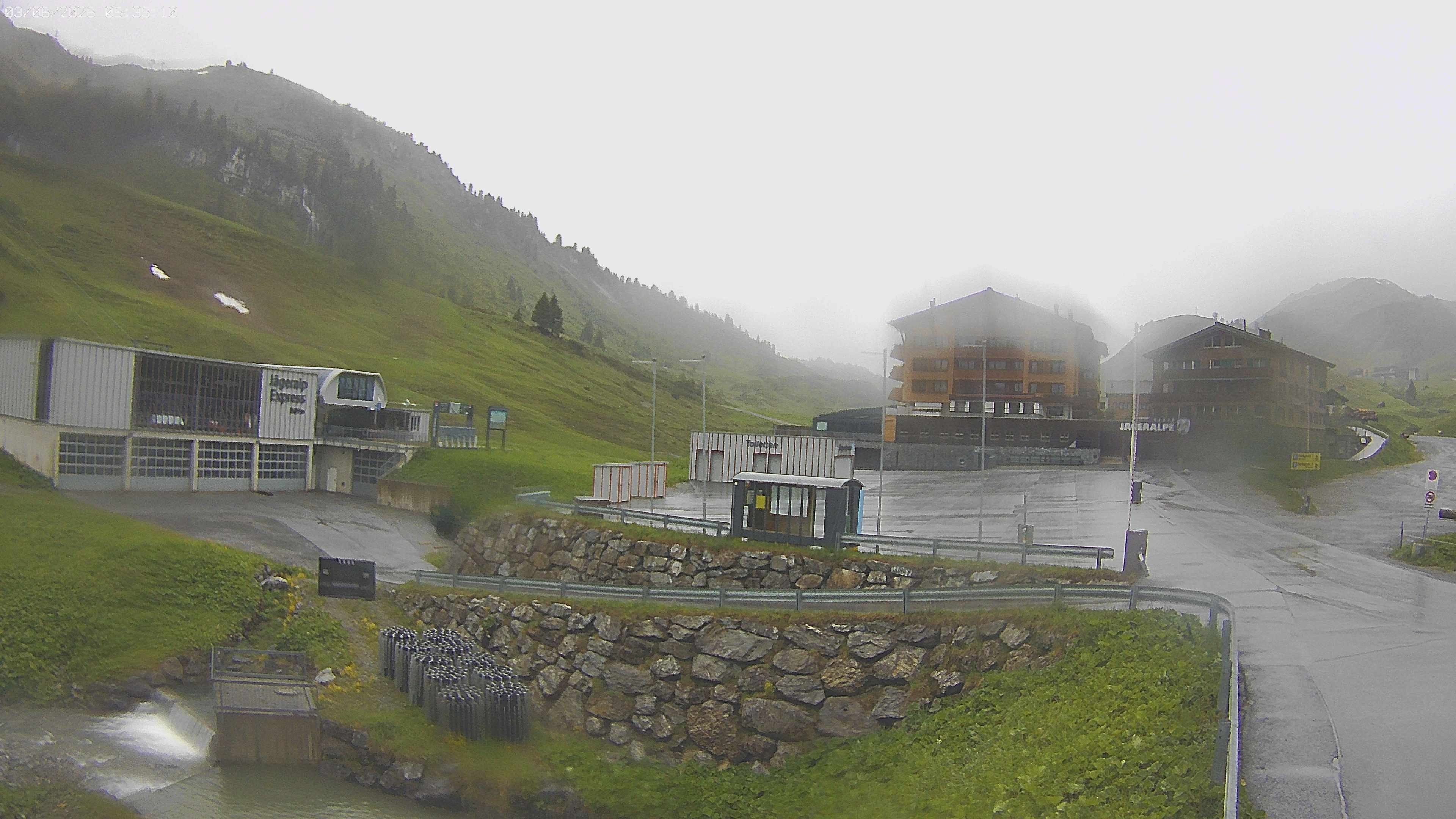 Archiv Foto Webcam Jägeralpe: Blick aufs Hotel