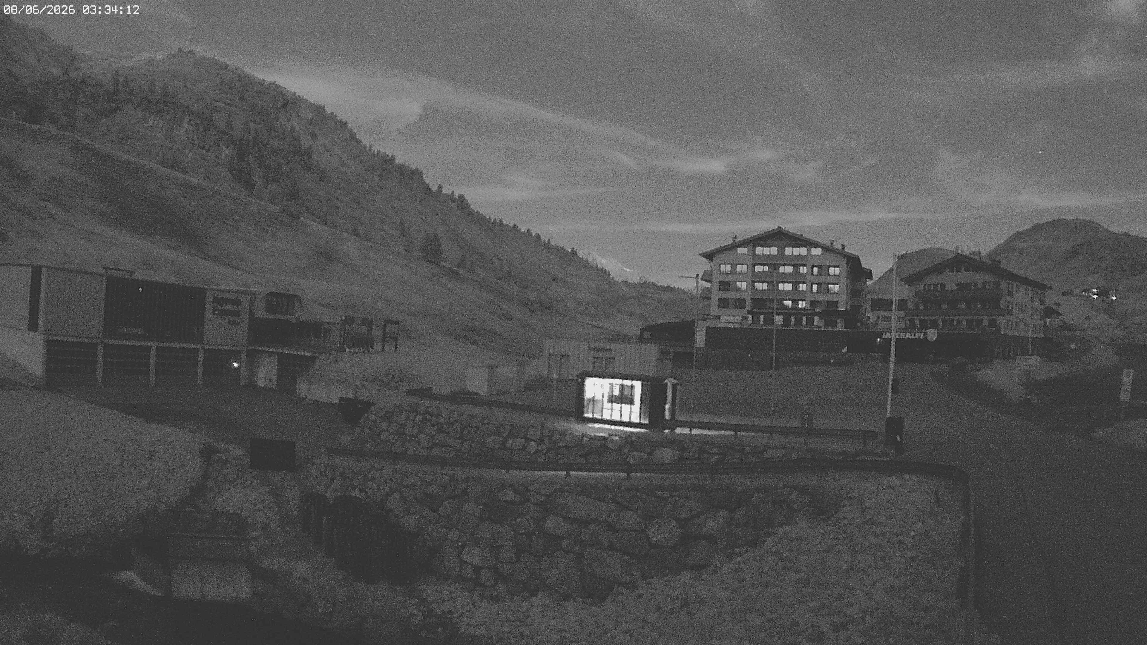 Archiv Foto Webcam Jägeralpe: Blick aufs Hotel