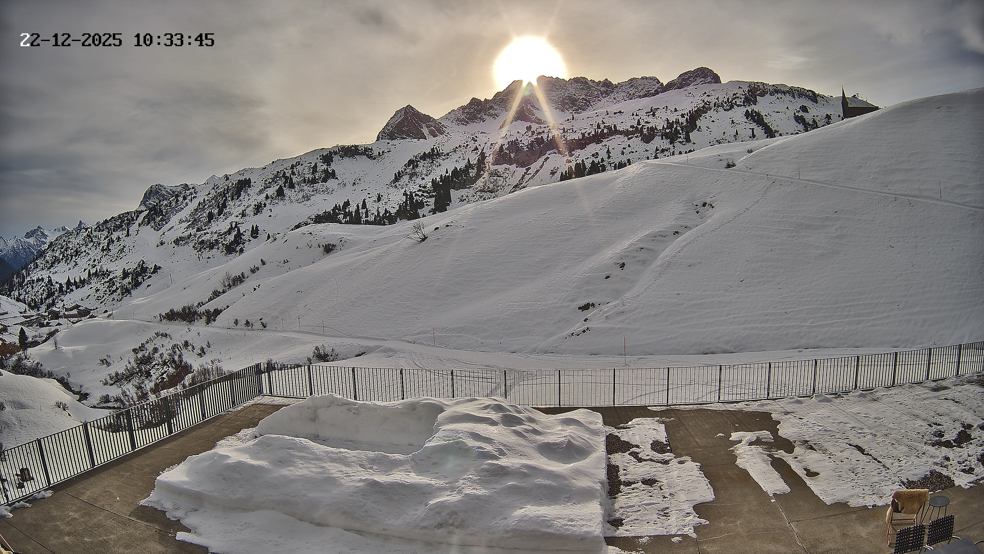 Archiv Foto Webcam Hotel Adler in Warth