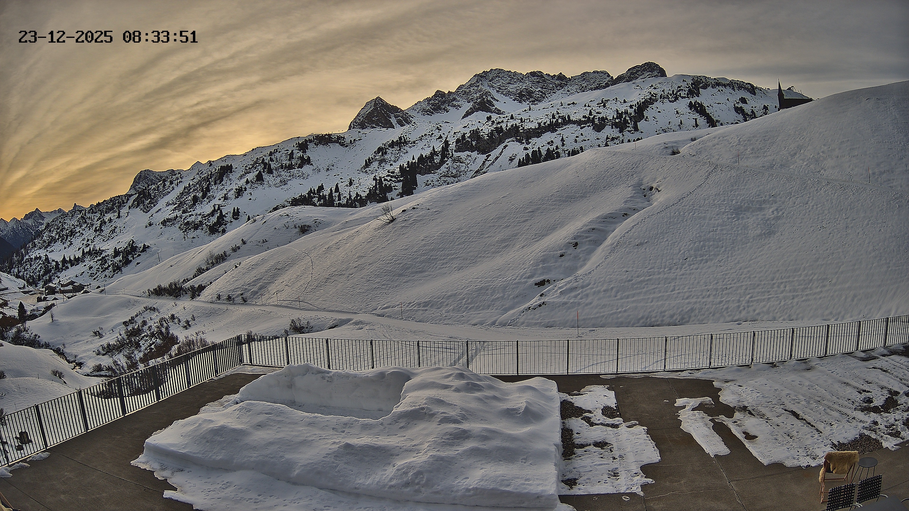 Archiv Foto Webcam Hotel Adler in Warth