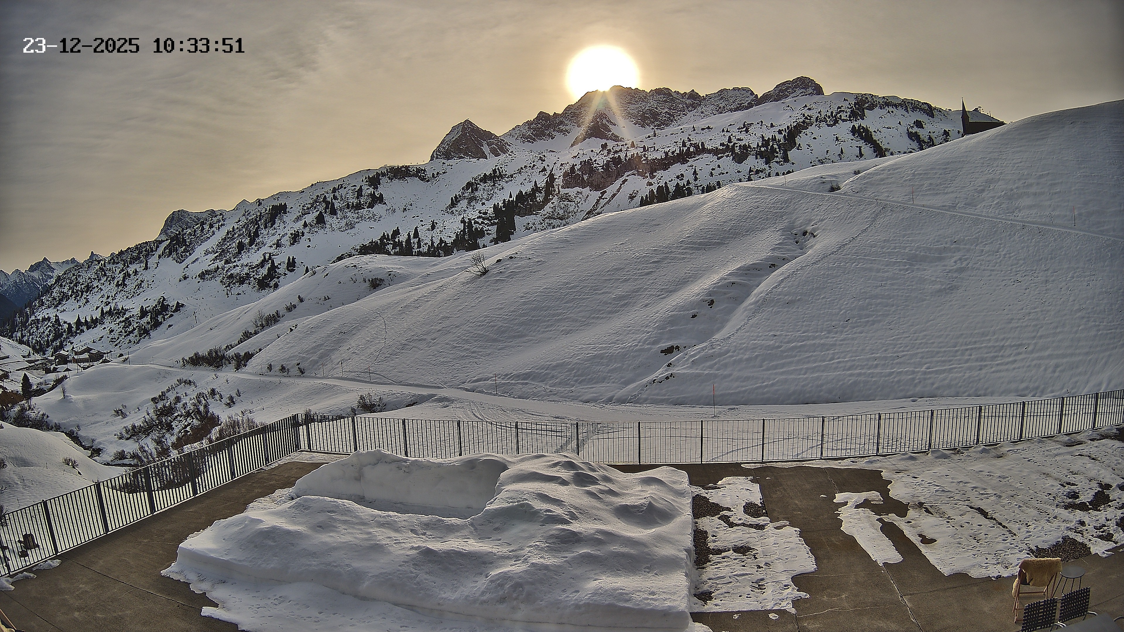 Archiv Foto Webcam Hotel Adler in Warth