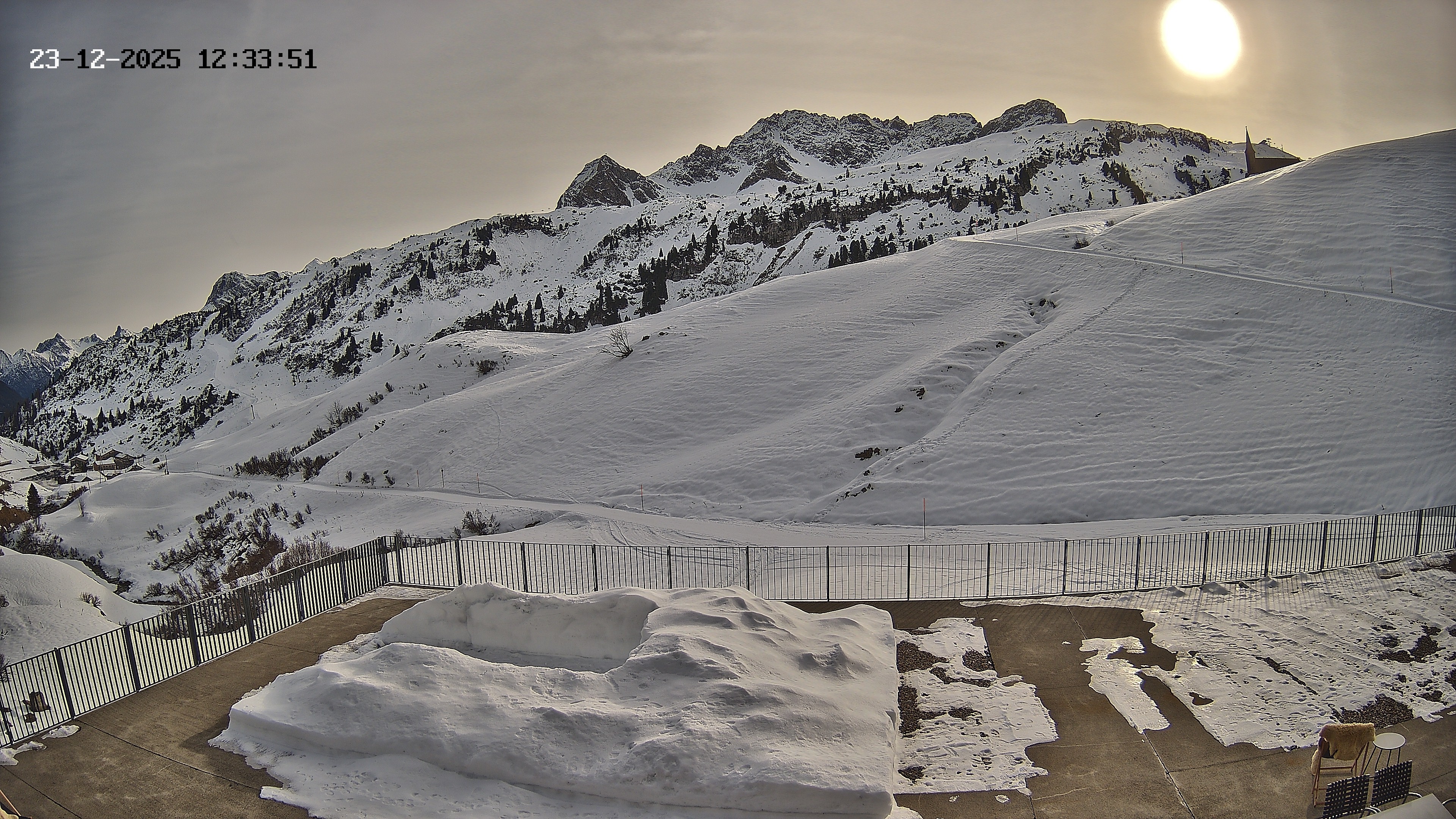 Archiv Foto Webcam Hotel Adler in Warth