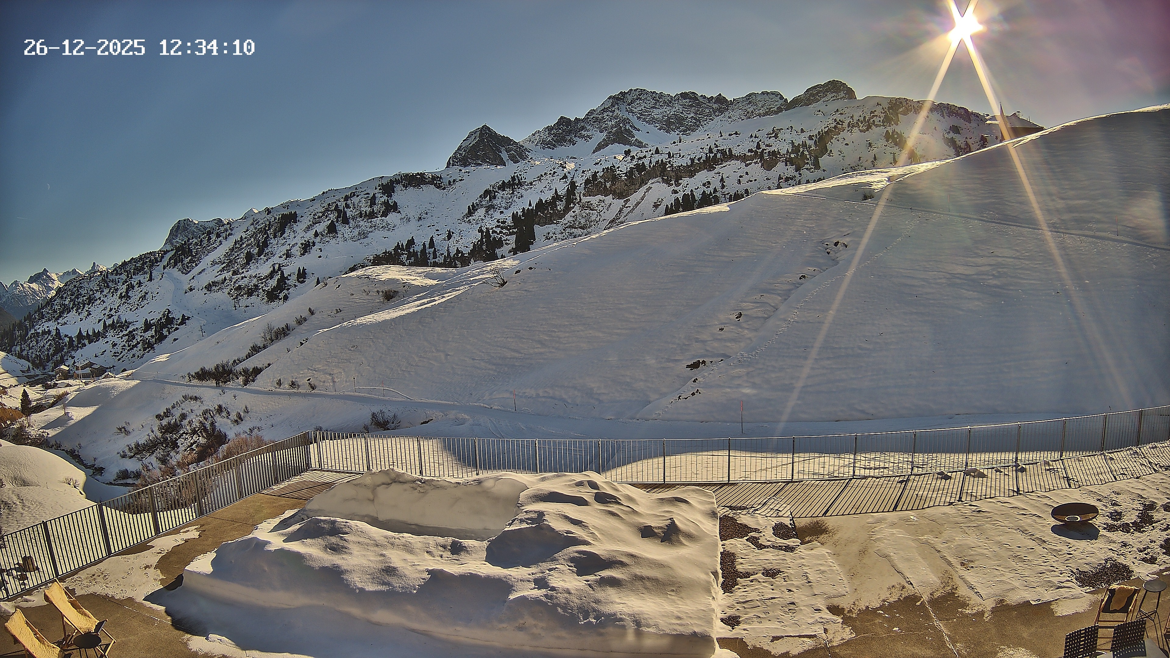 Archiv Foto Webcam Hotel Adler in Warth