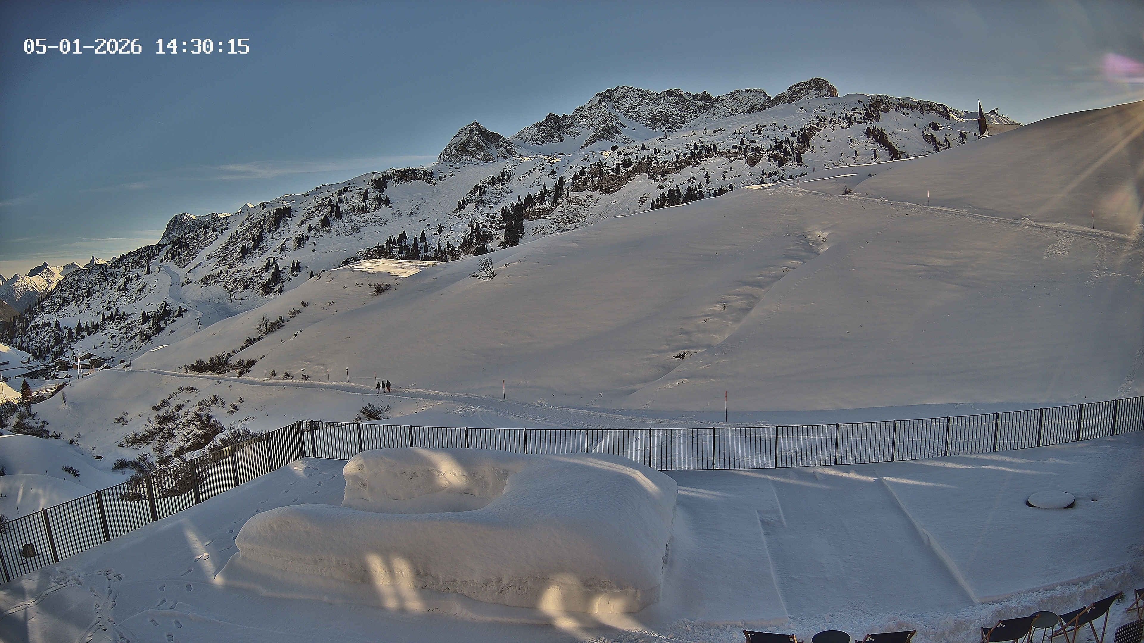 Archiv Foto Webcam Hotel Adler in Warth