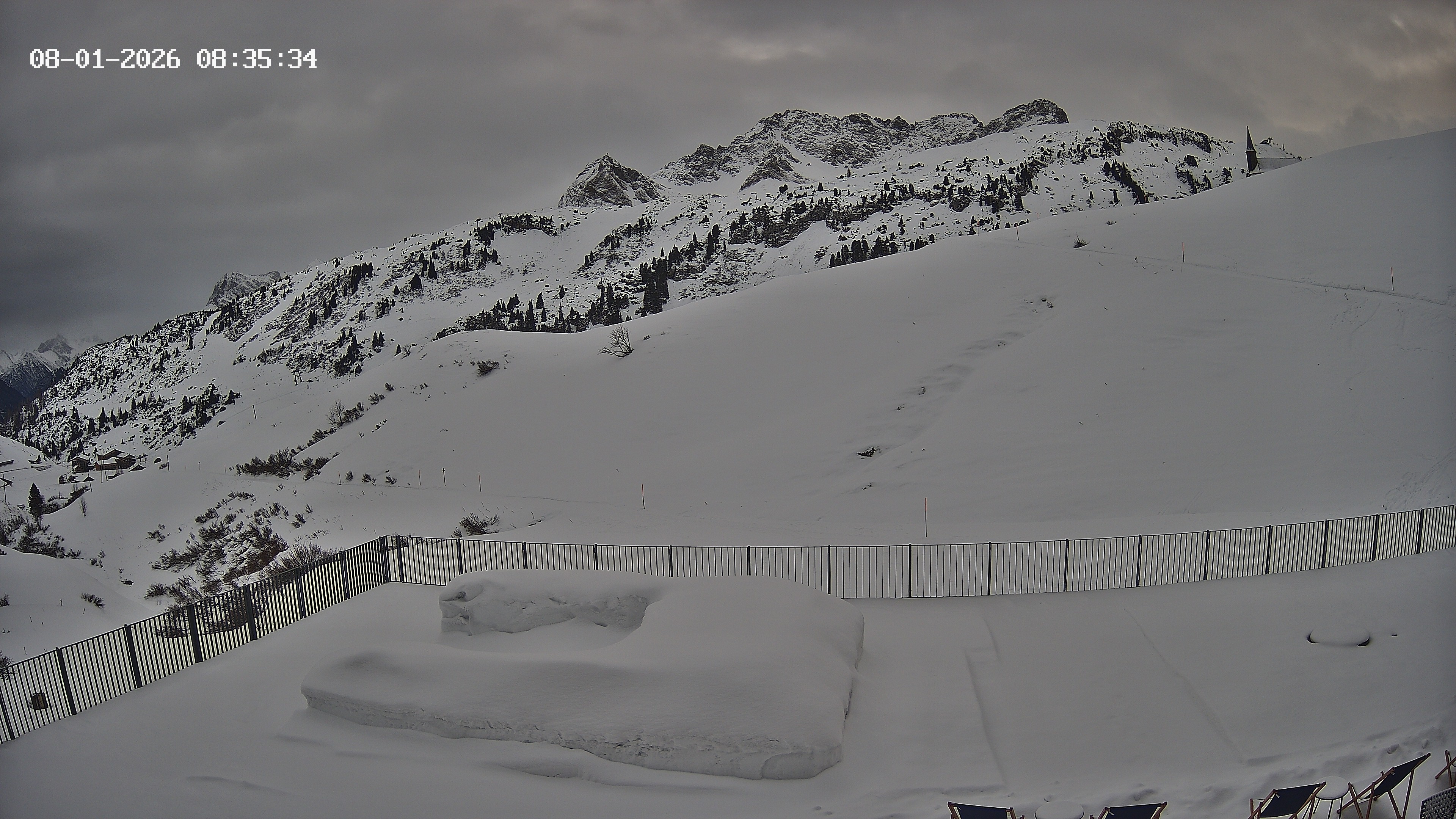 Archived image Webcam Hotel Adler at Warth