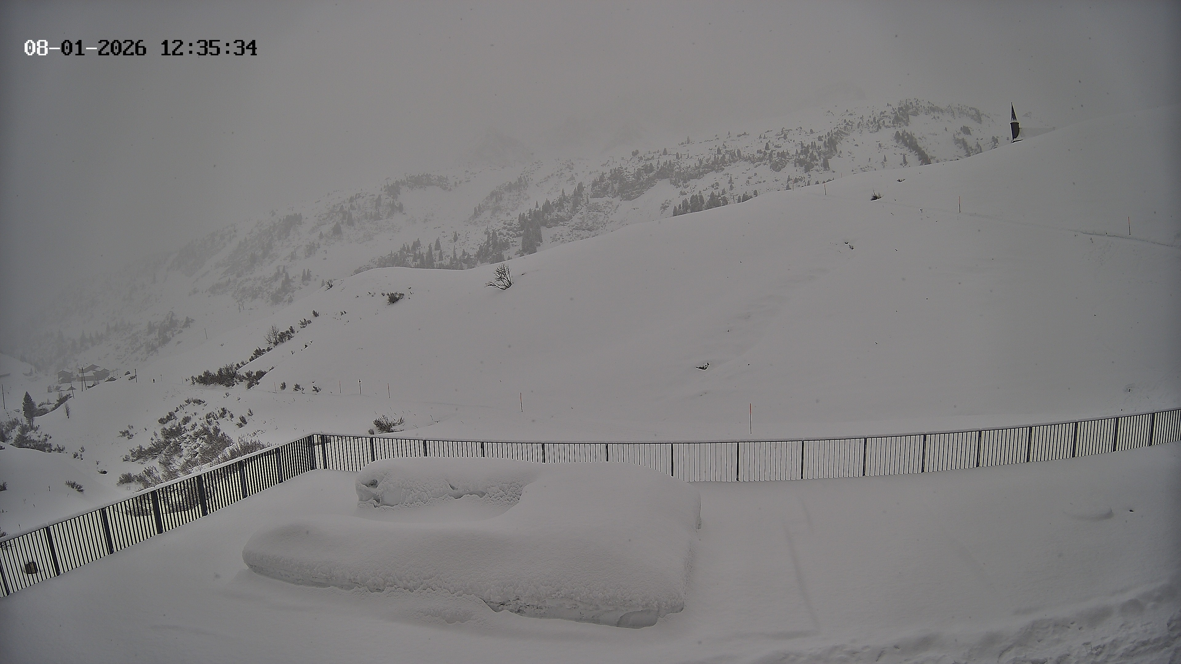 Archived image Webcam Hotel Adler at Warth