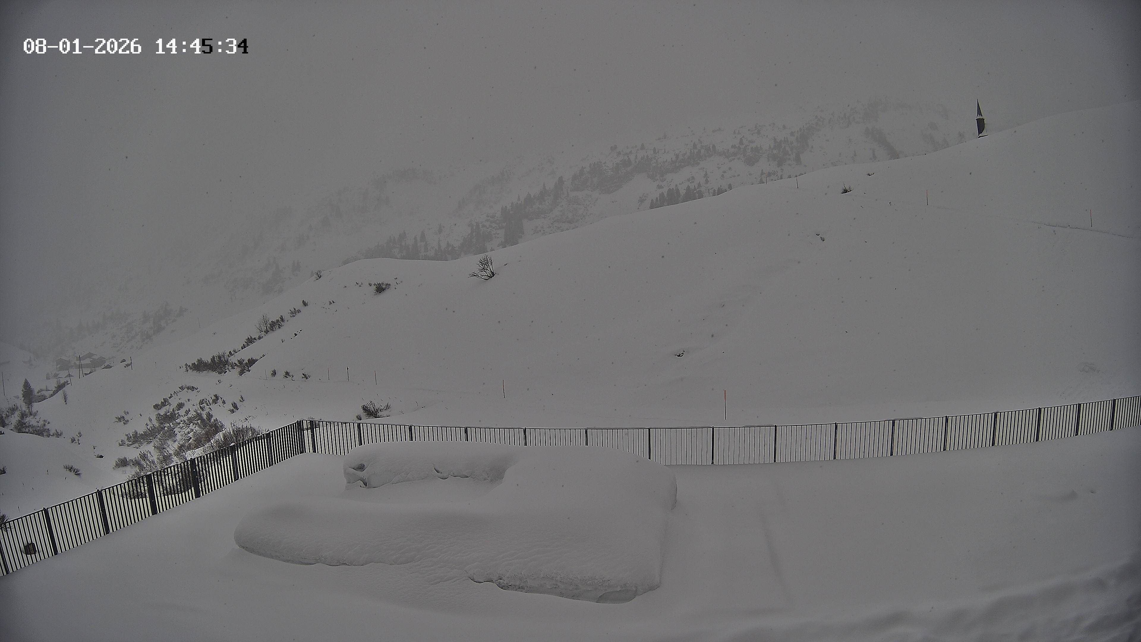 Archived image Webcam Hotel Adler at Warth