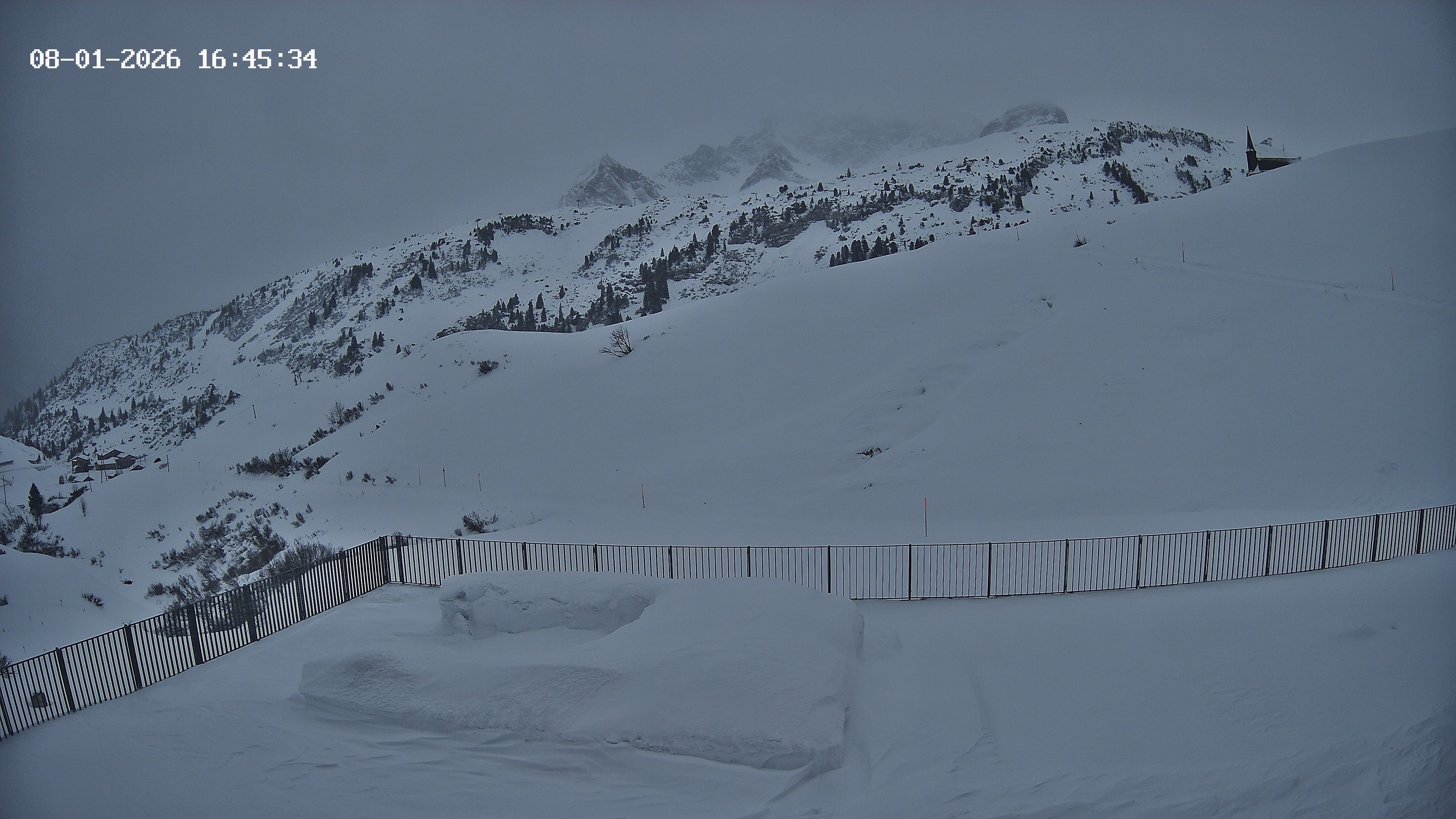 Archived image Webcam Hotel Adler at Warth