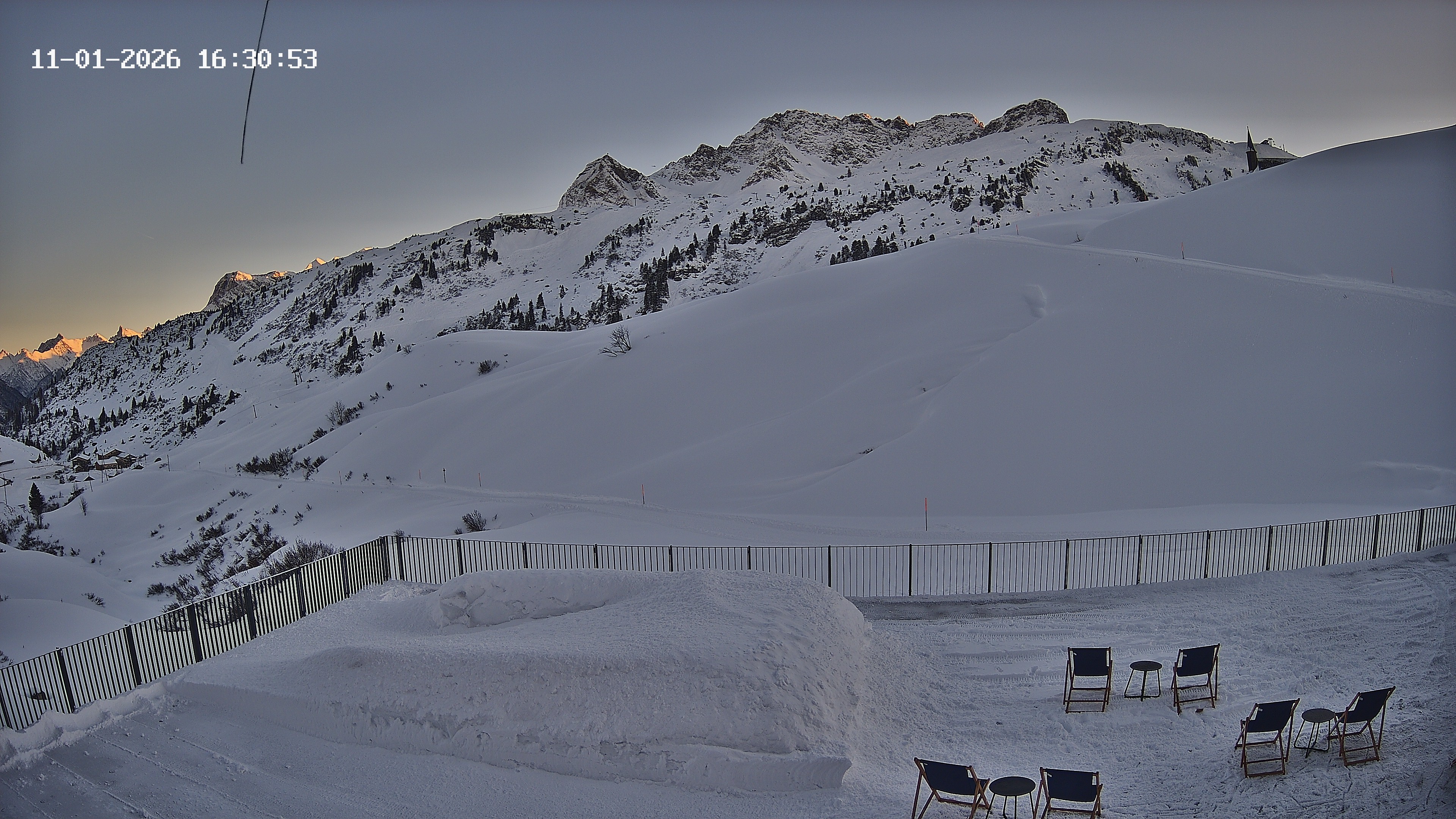 Archiv Foto Webcam Hotel Adler in Warth