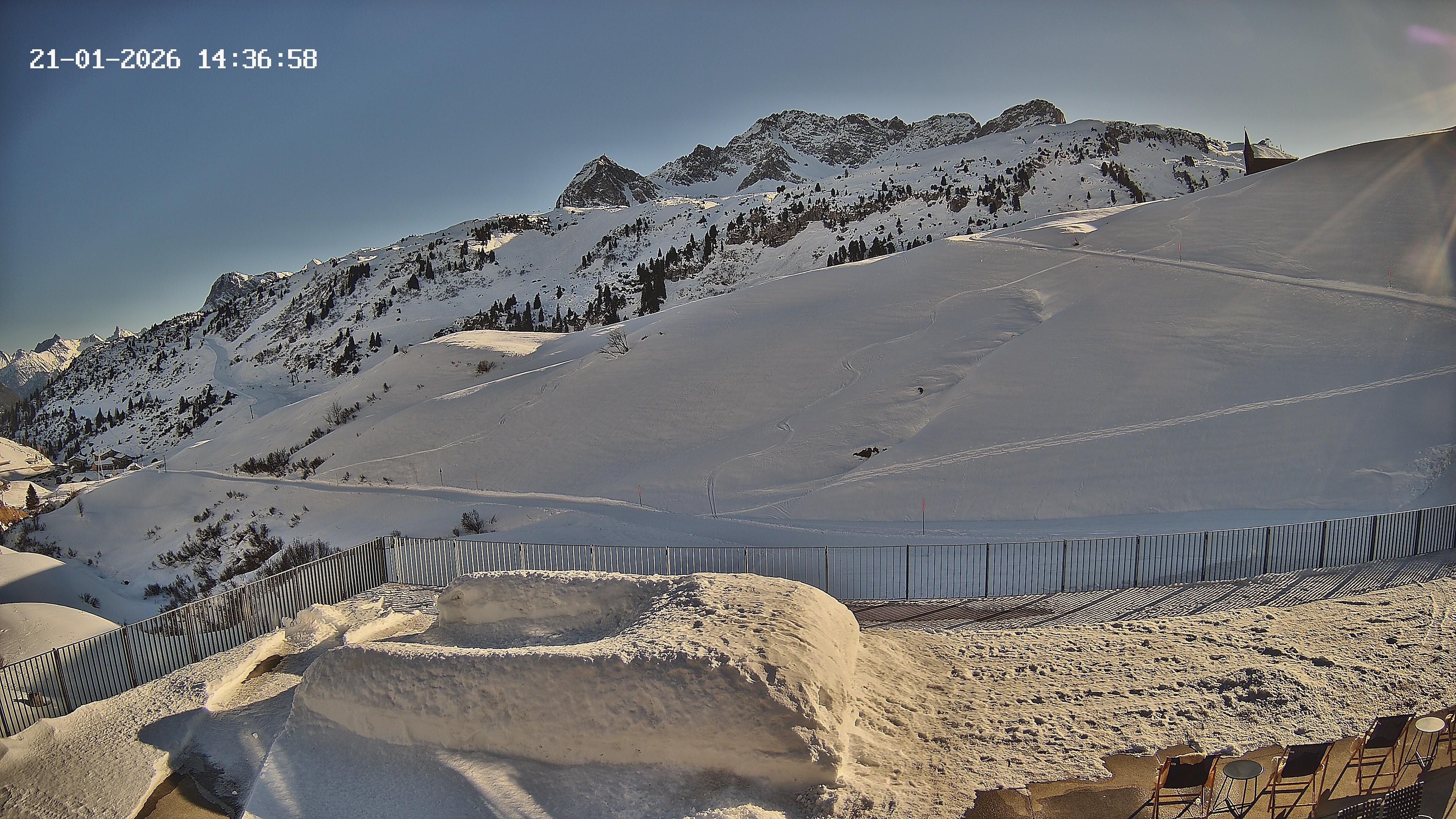 Archiv Foto Webcam Hotel Adler in Warth