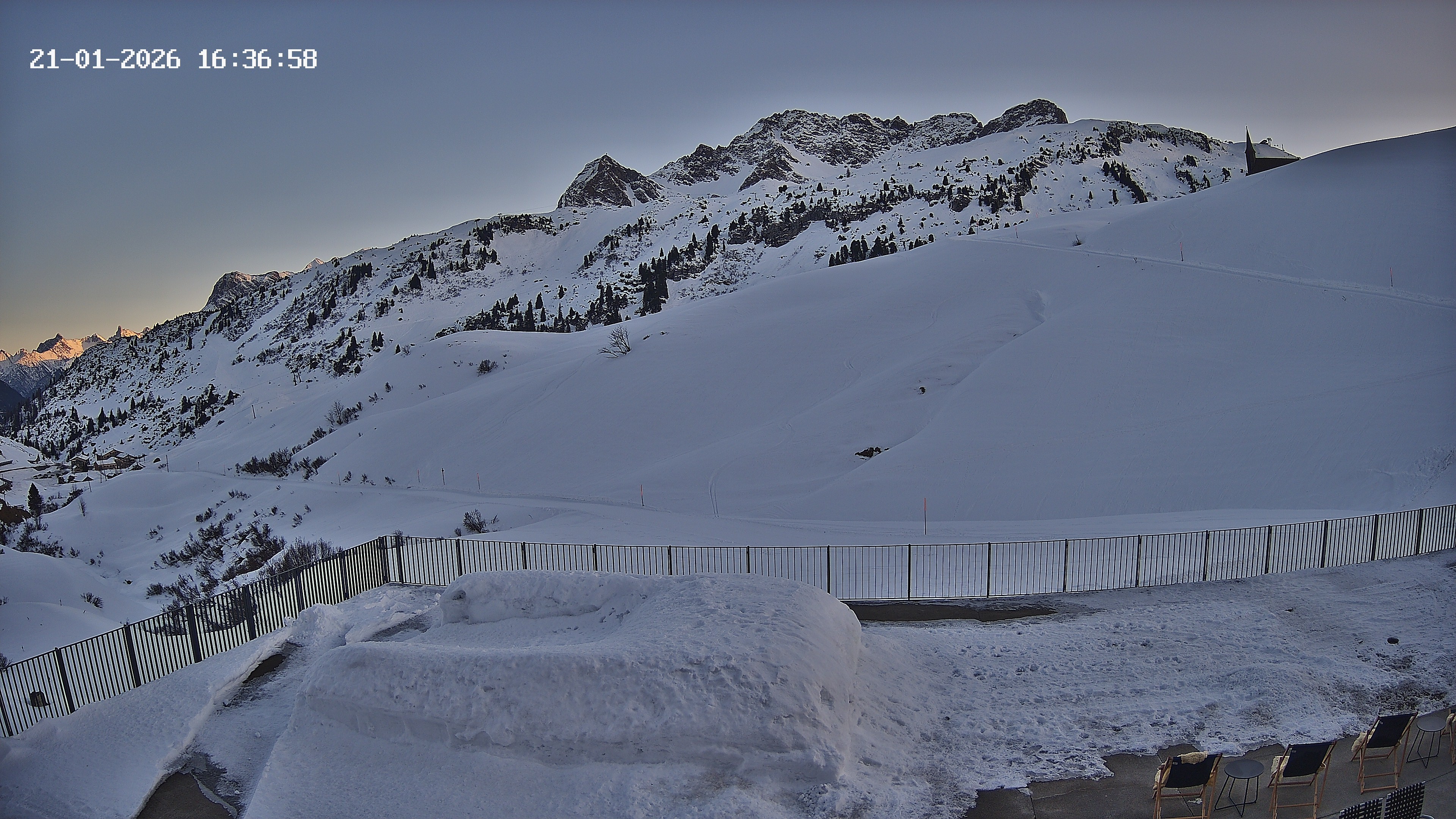 Archiv Foto Webcam Hotel Adler in Warth