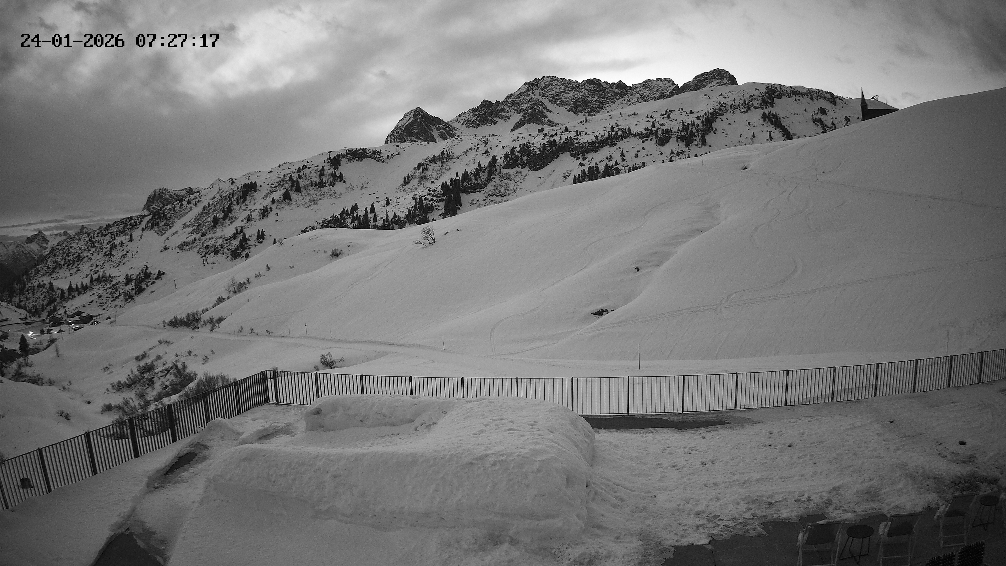 Archiv Foto Webcam Hotel Adler in Warth