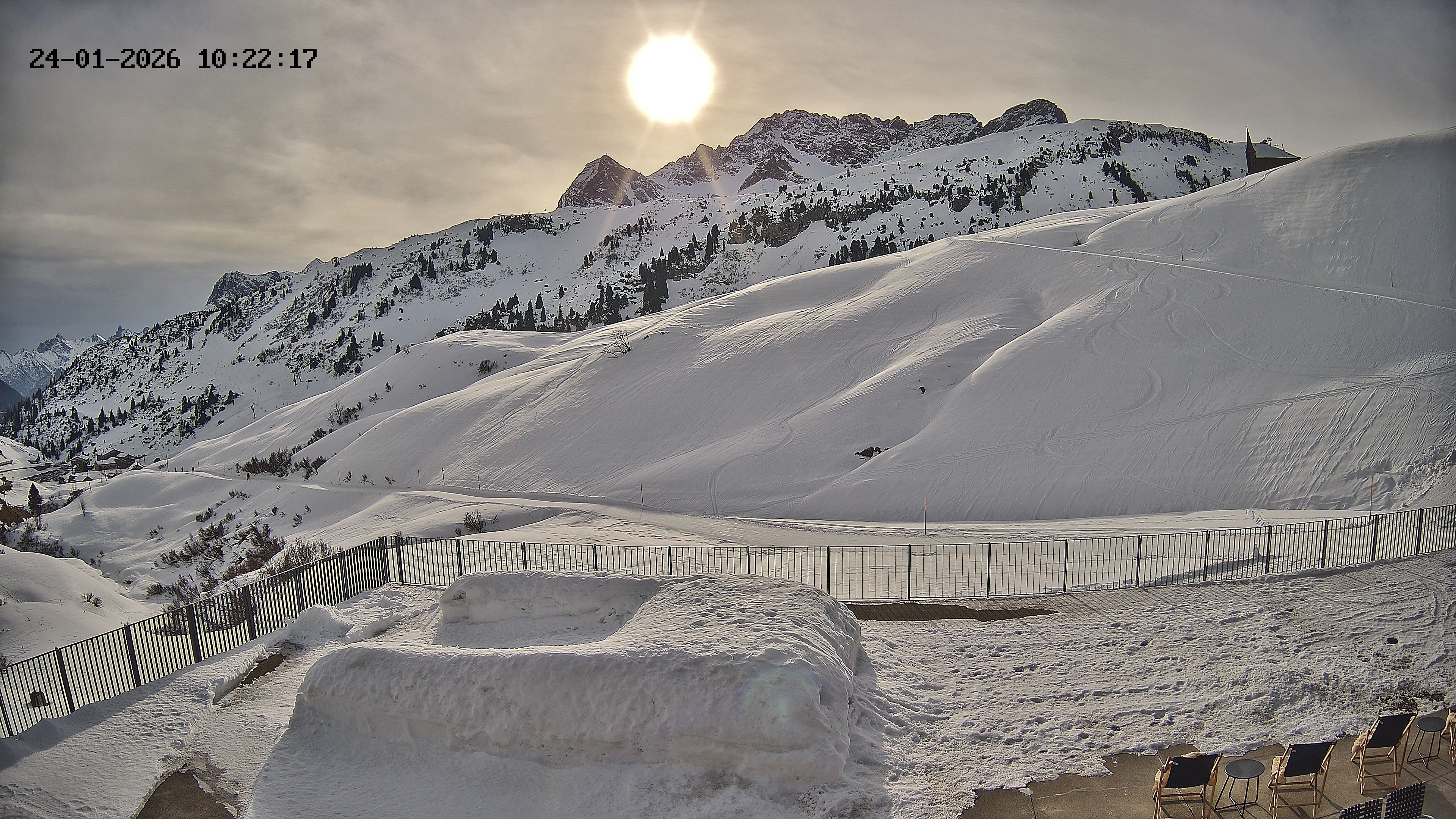 Archiv Foto Webcam Hotel Adler in Warth