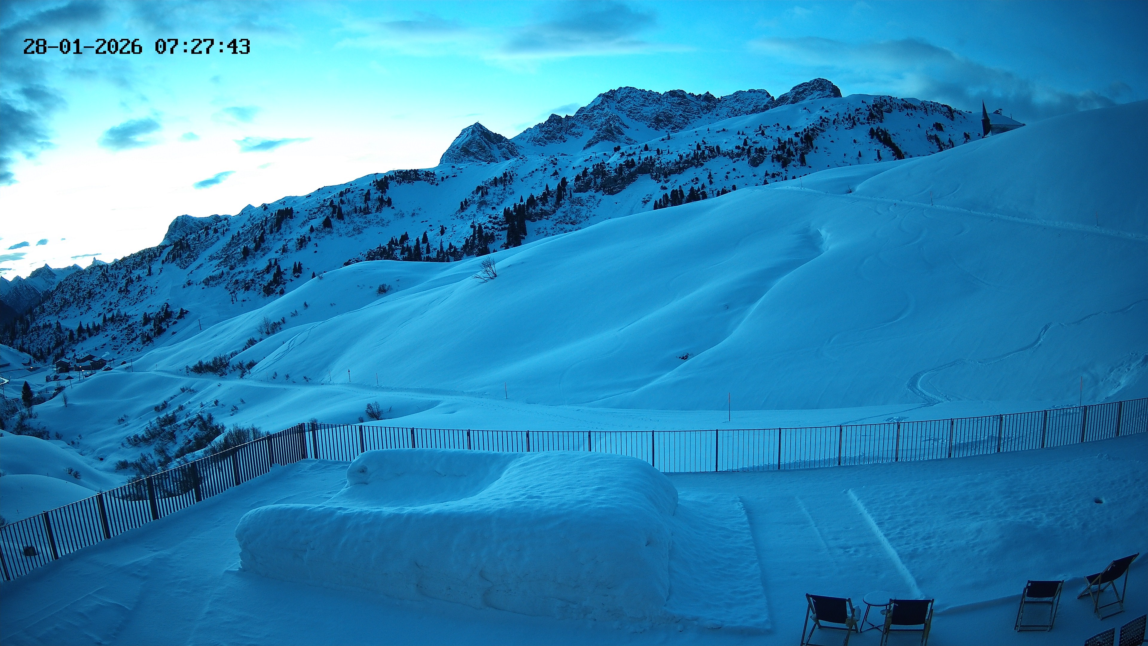 Archiv Foto Webcam Hotel Adler in Warth