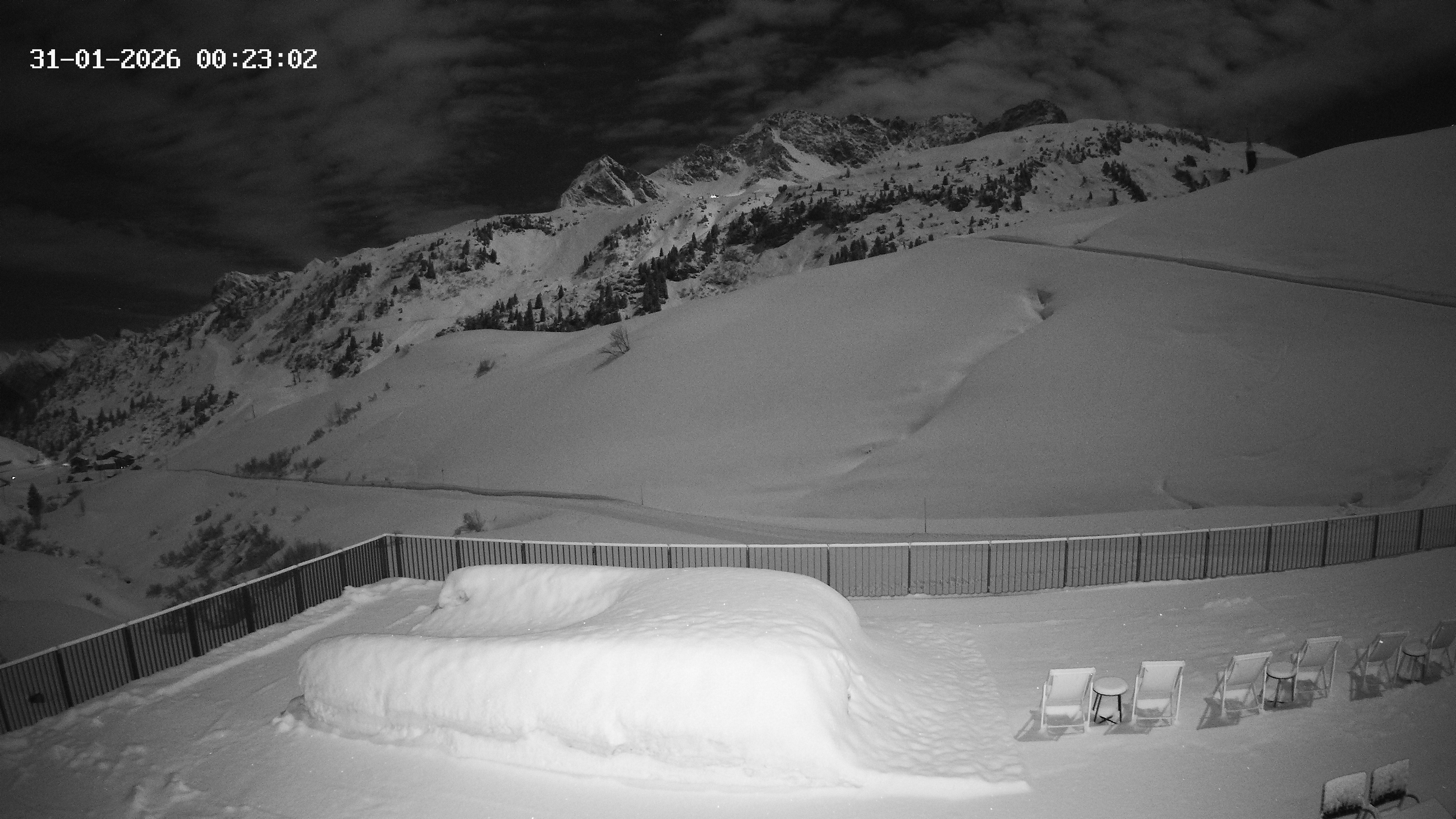 Archiv Foto Webcam Hotel Adler in Warth