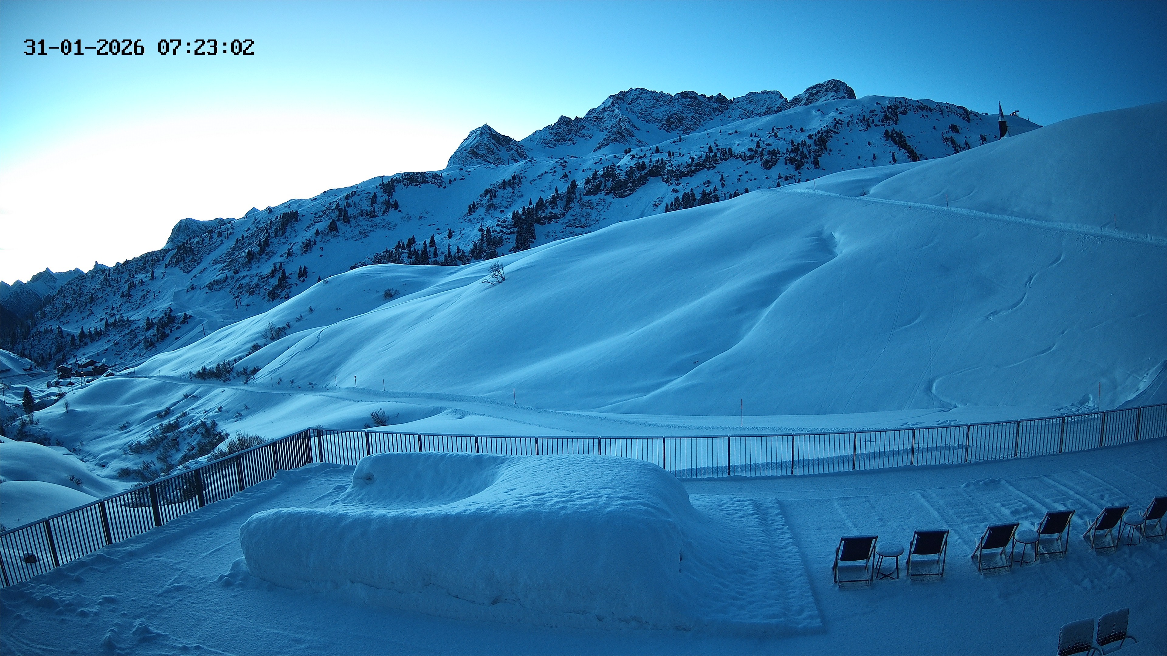 Archiv Foto Webcam Hotel Adler in Warth