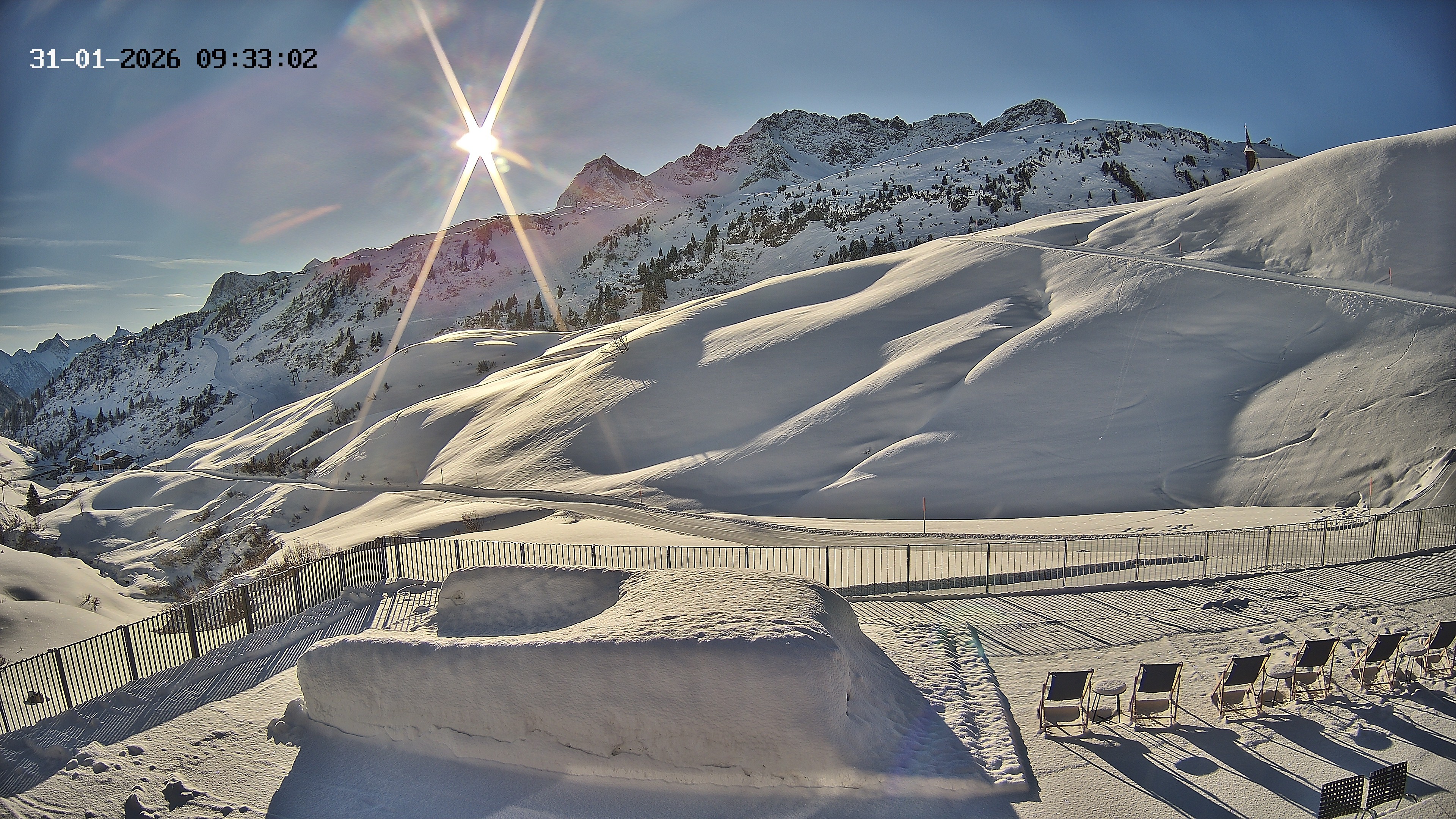 Archiv Foto Webcam Hotel Adler in Warth