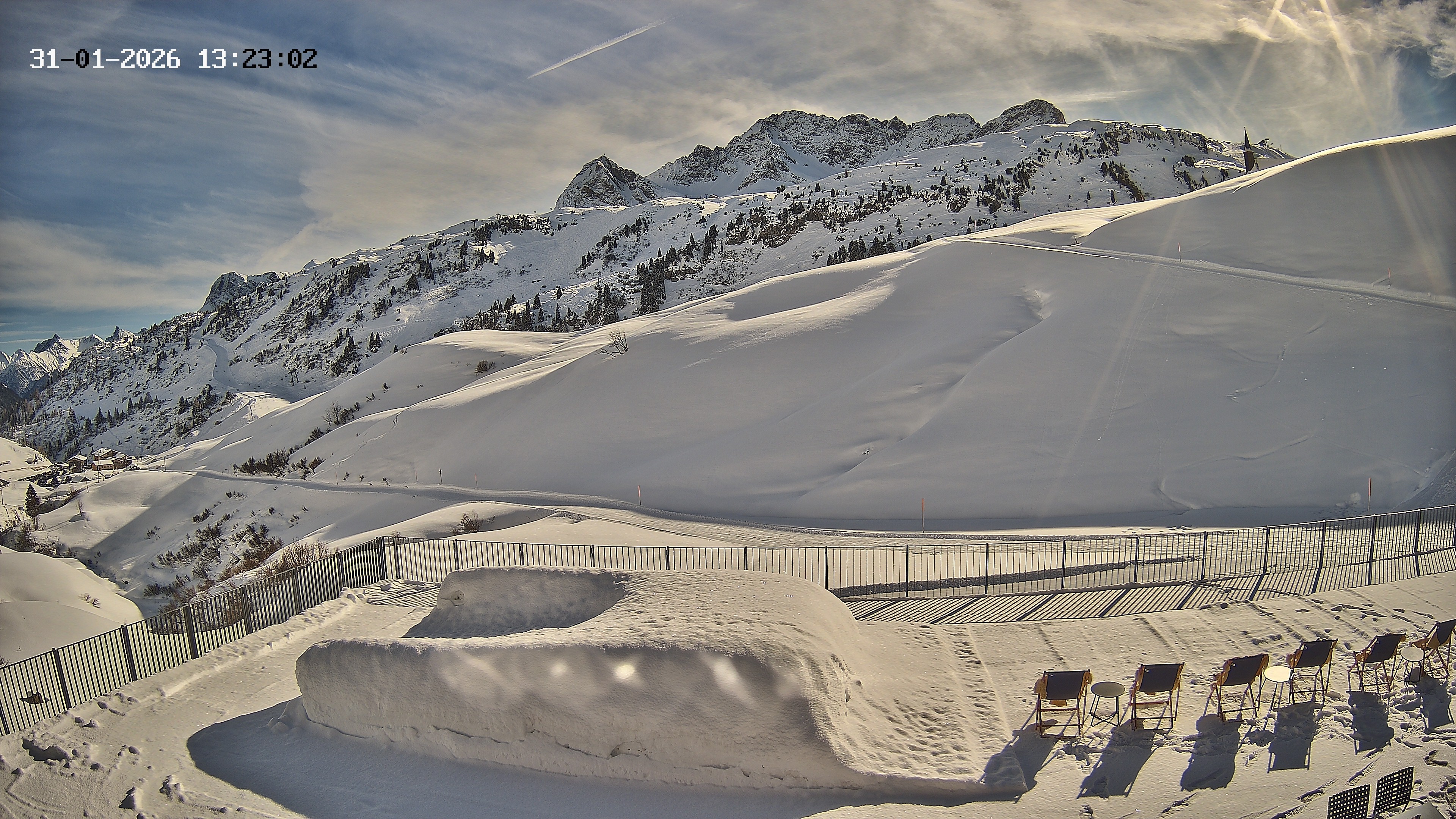 Archiv Foto Webcam Hotel Adler in Warth