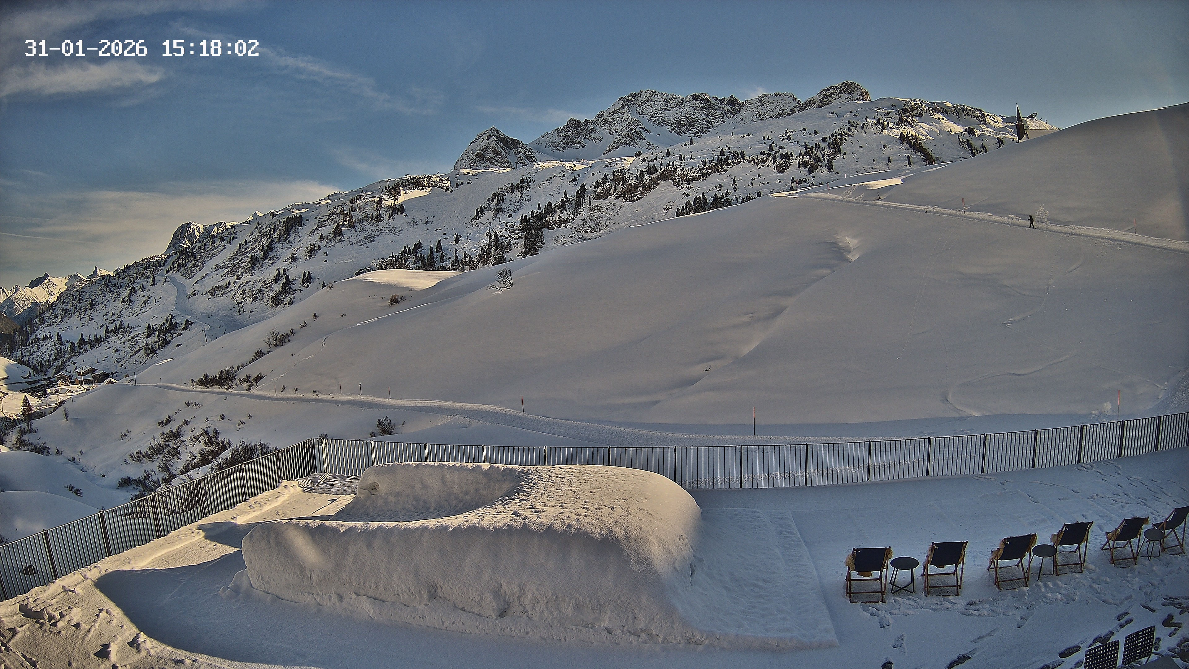 Archiv Foto Webcam Hotel Adler in Warth