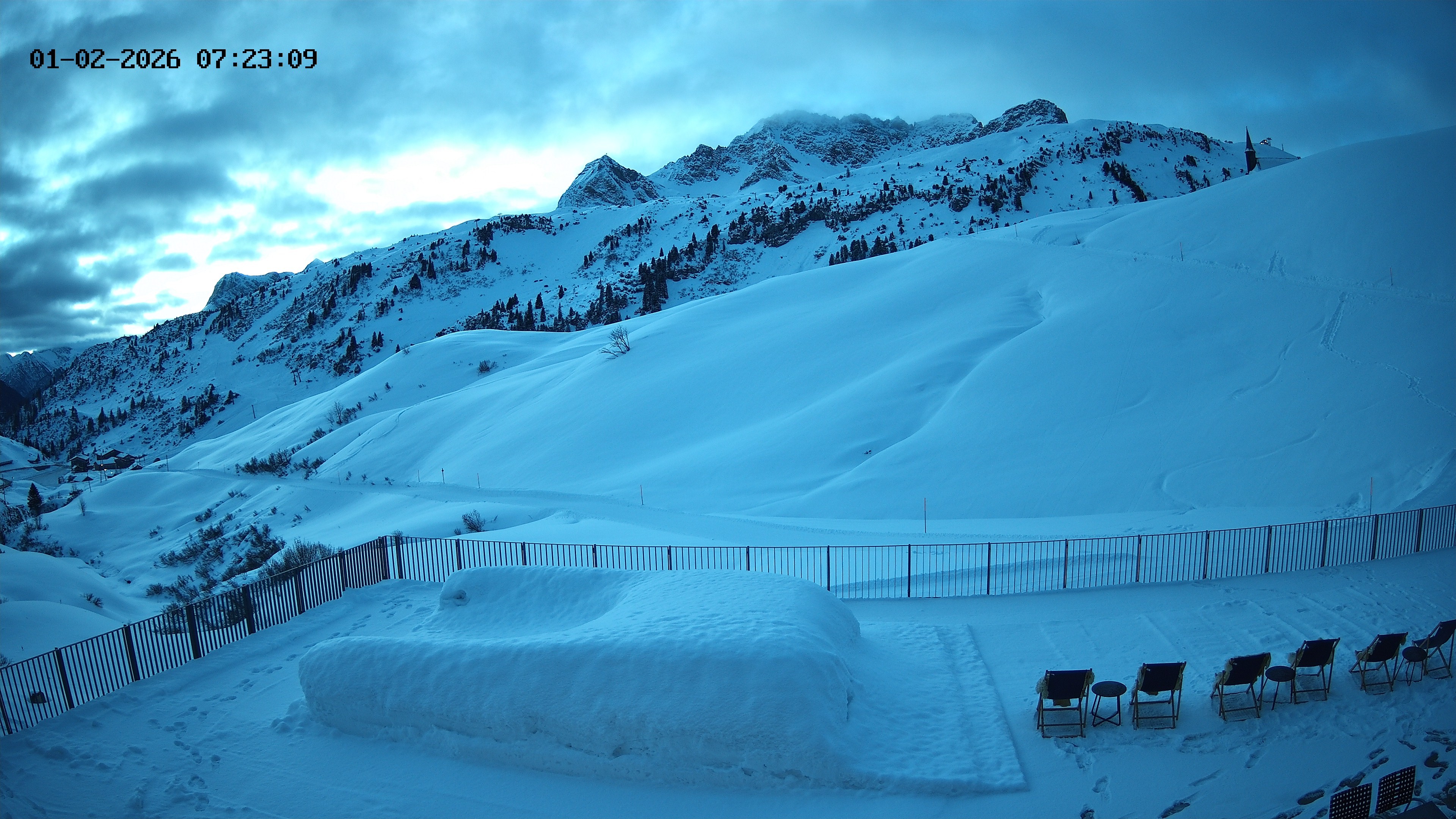 Archiv Foto Webcam Hotel Adler in Warth