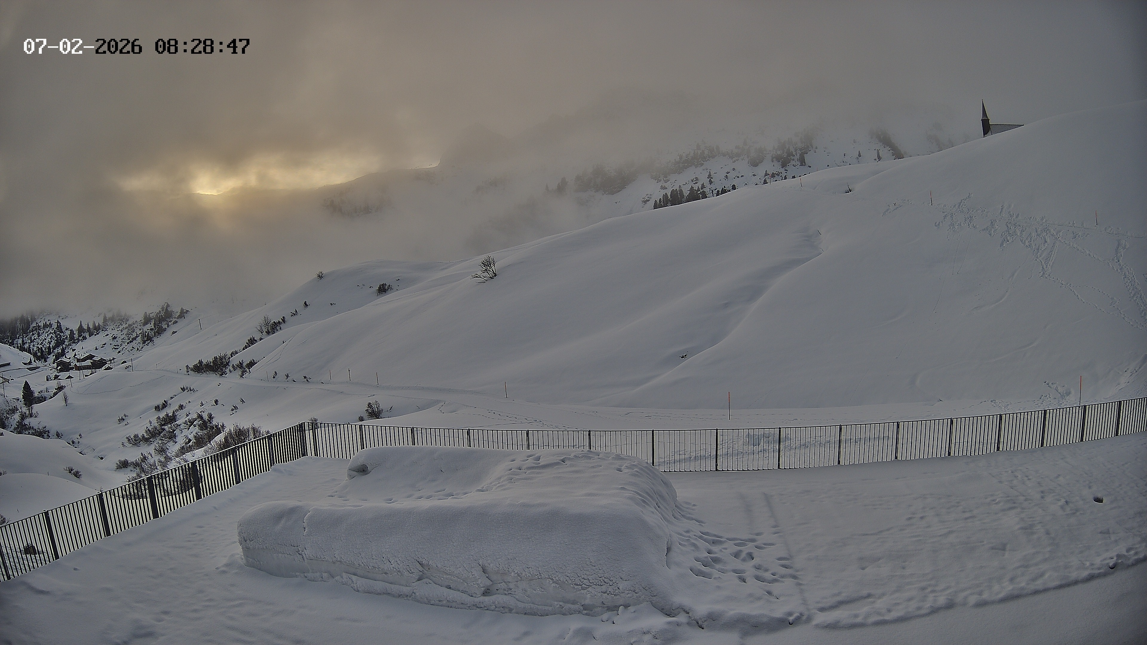 Archiv Foto Webcam Hotel Adler in Warth