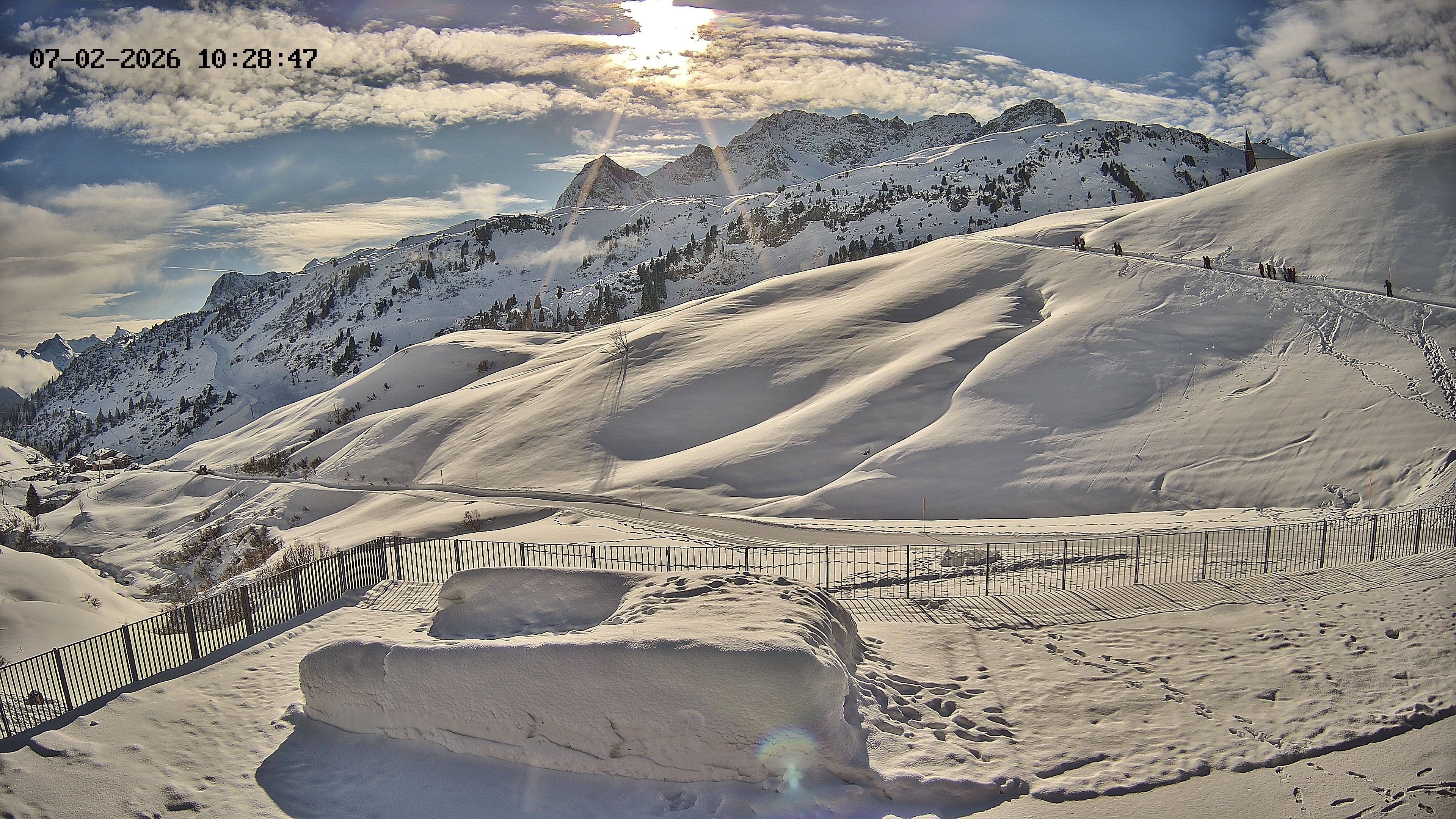 Archiv Foto Webcam Hotel Adler in Warth